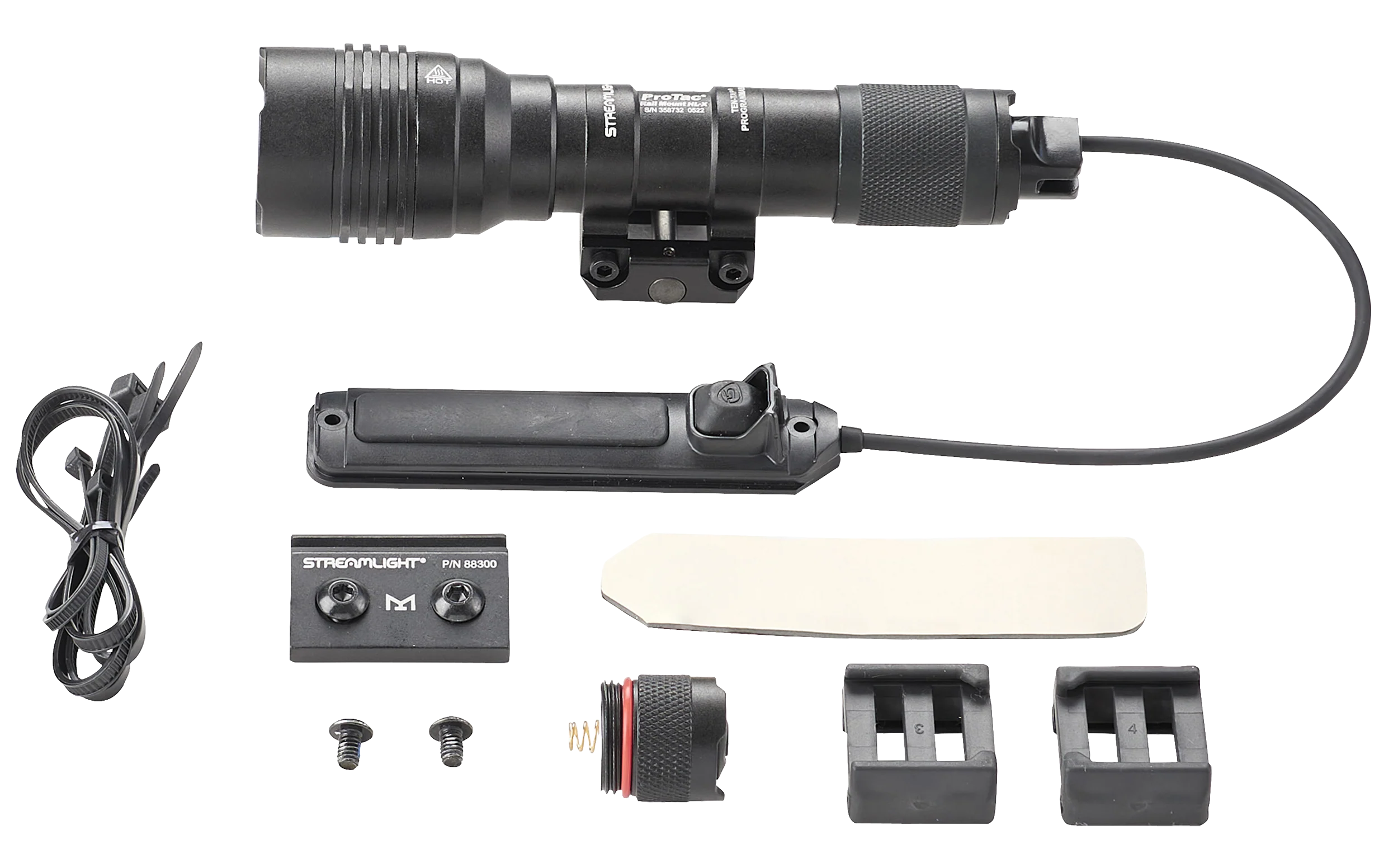 Streamlight ProTac HL-X USB Rail Mount Long Gun Light, 1000 Lumens, Picatinny & M-LOK, 88071