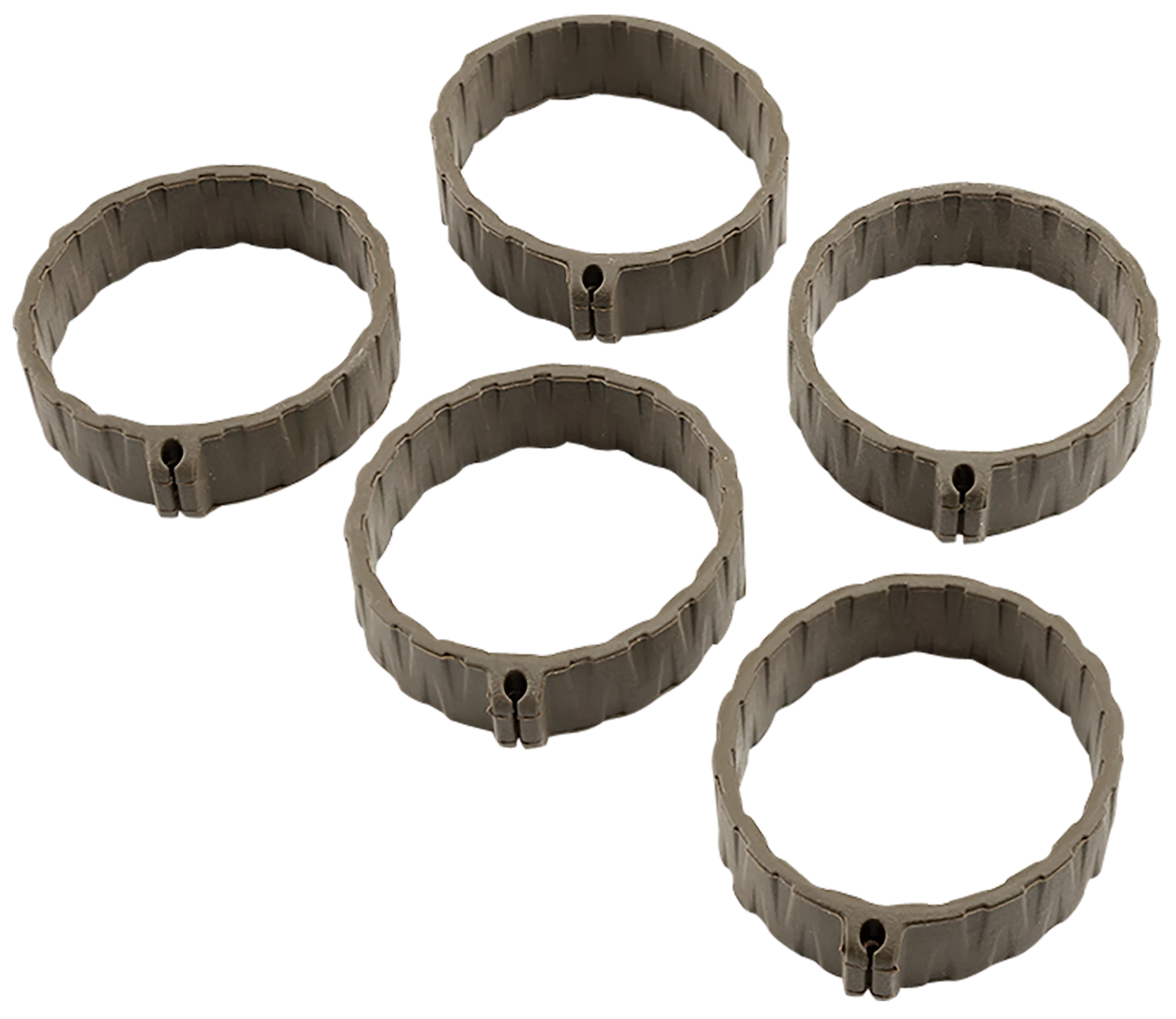 Strike Bang Band Tactical Cable Management Bands, OD Green NBR Rubber 5-Pack BANGBANDOD