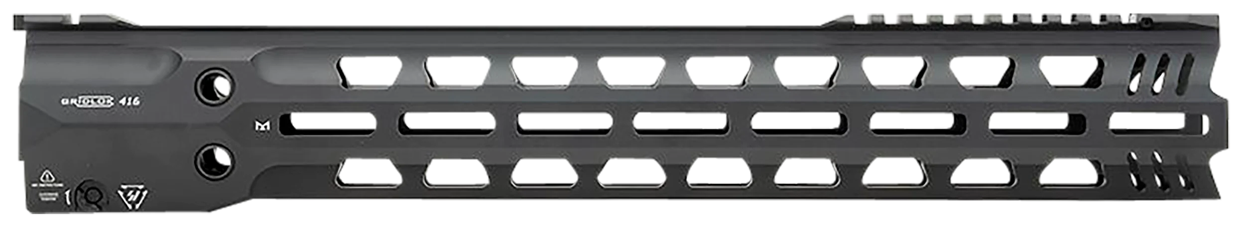 Strike Industries GridLok Full Duty M-LOK Handguard 16in Quick Detach for HK416/MR556/M27 GRIDLOK416FD16