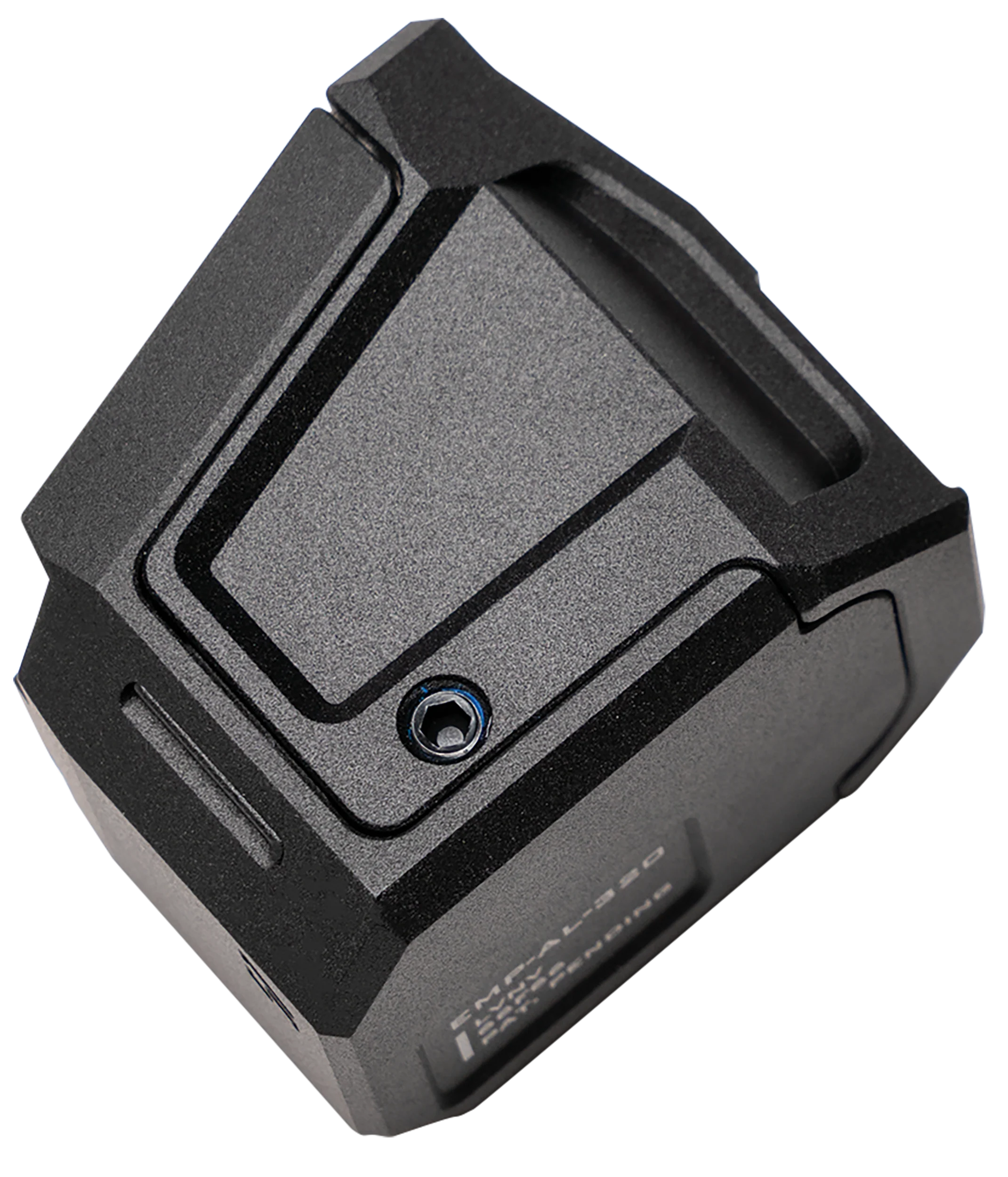 Strike Industries P320 Aluminum Extended Magazine Base Plate +5 9mm, Black, EMPALP320BK