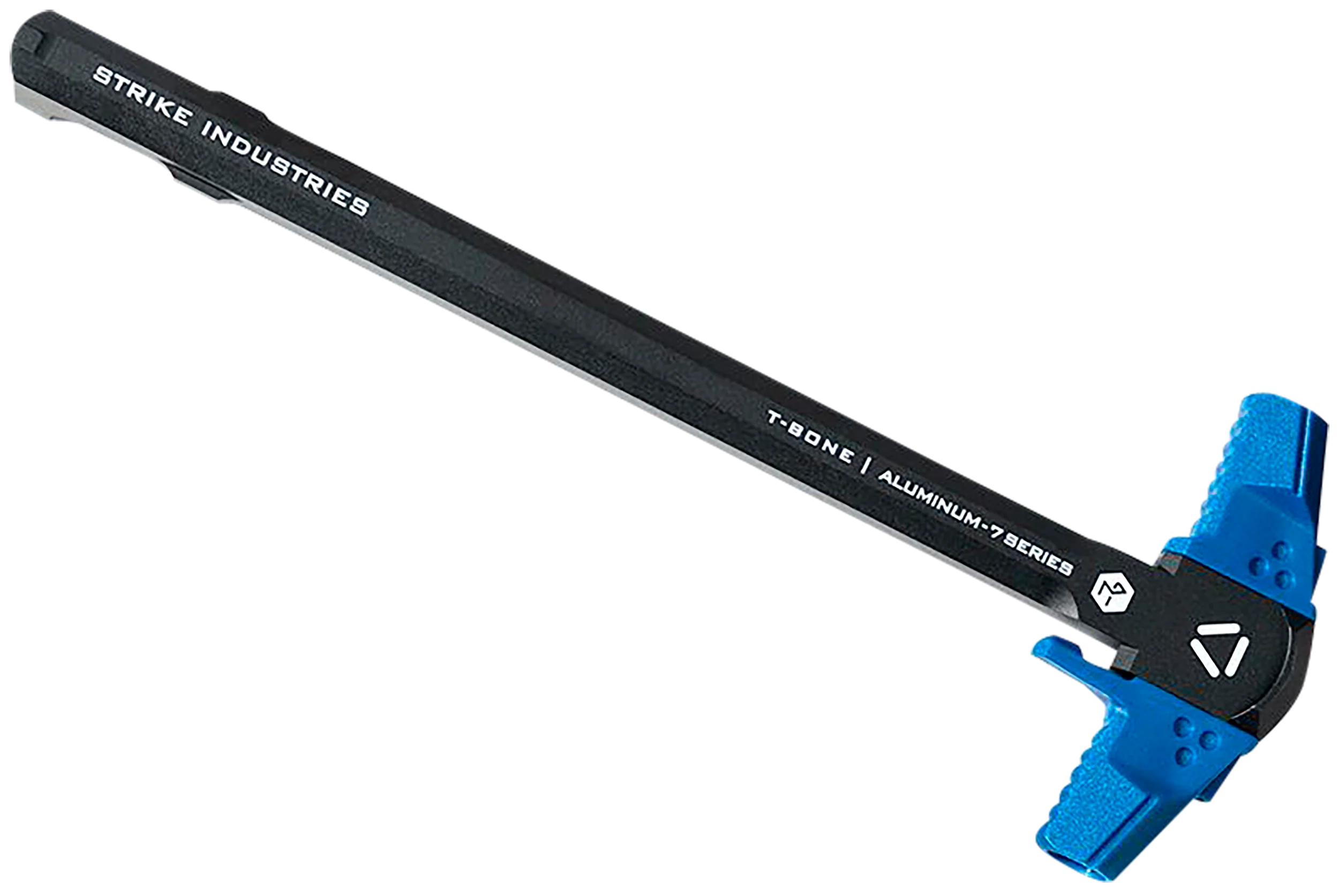 Strike Industries T-Bone AR-15 Charging Handle w/ Gas Redirect, .223/5.56x45mm NATO ARTBCH223BKBLU