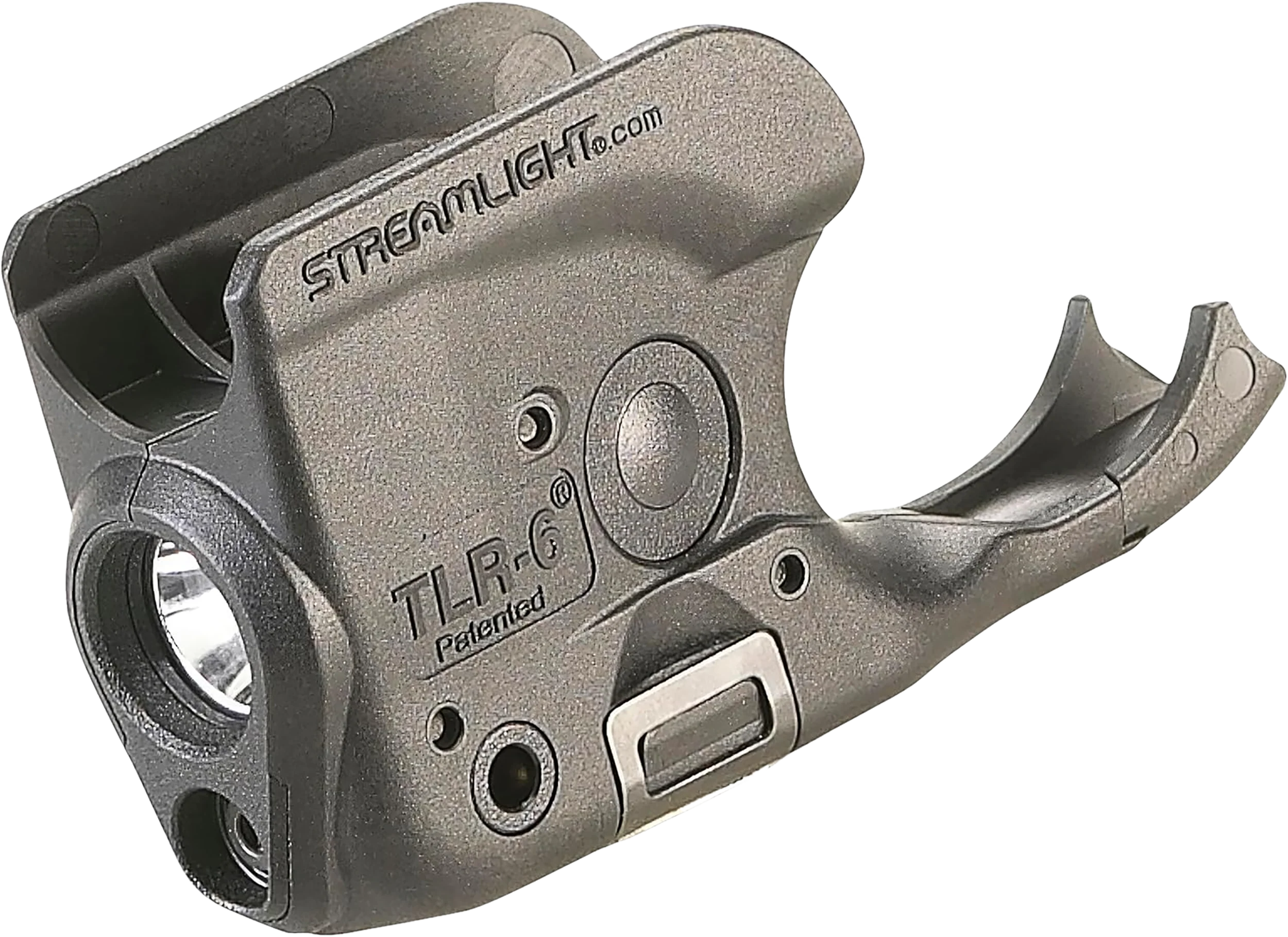 Streamlight TLR-6 100-Lumen Pistol Light with Red Laser for Non-Rail 1911, Black, 69277