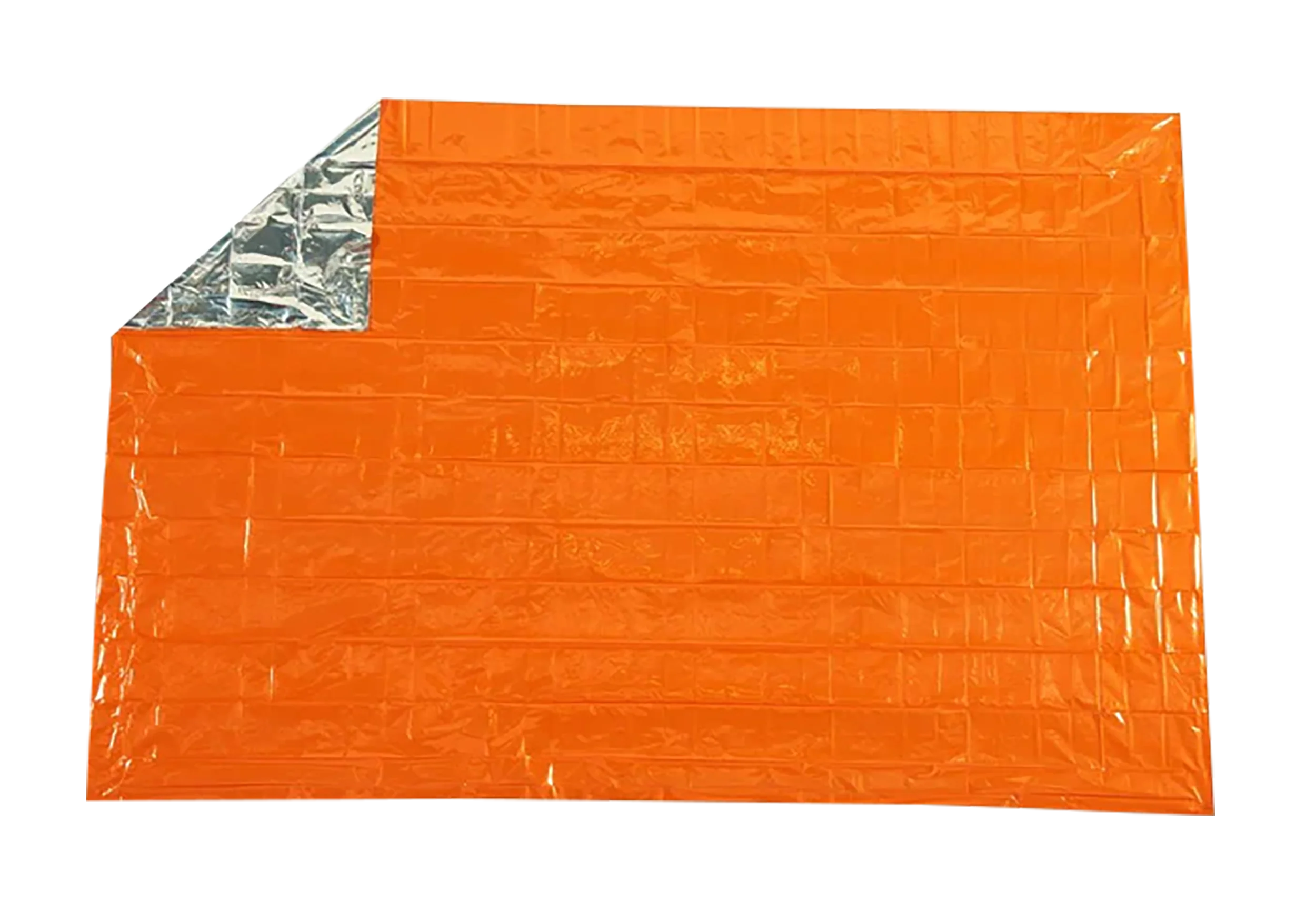 Survive Outdoors Longer Survival Blanket, 2-Person Waterproof Heat-Reflective, Orange — 01401701