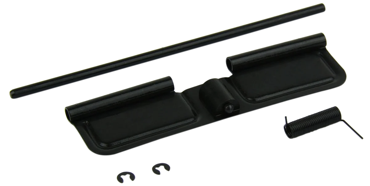 TacFire AR-10 .308 Ejection Port Dust Cover Complete Assembly, Black Steel 3.31in MAR093308