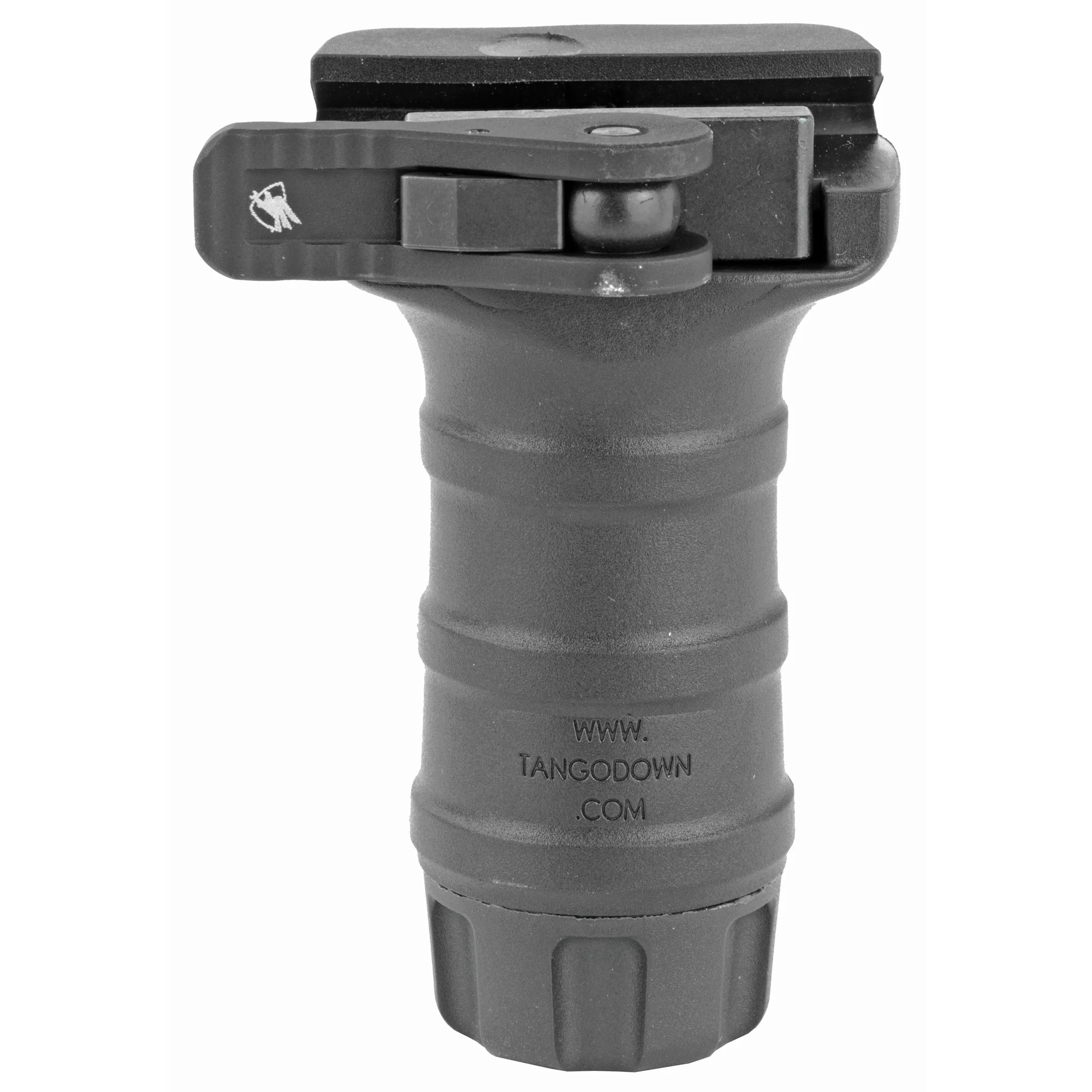TangoDown Stubby Quick Detach Vertical Fore Grip, Picatinny Mount, Waterproof Storage — BGV-QDKBLK