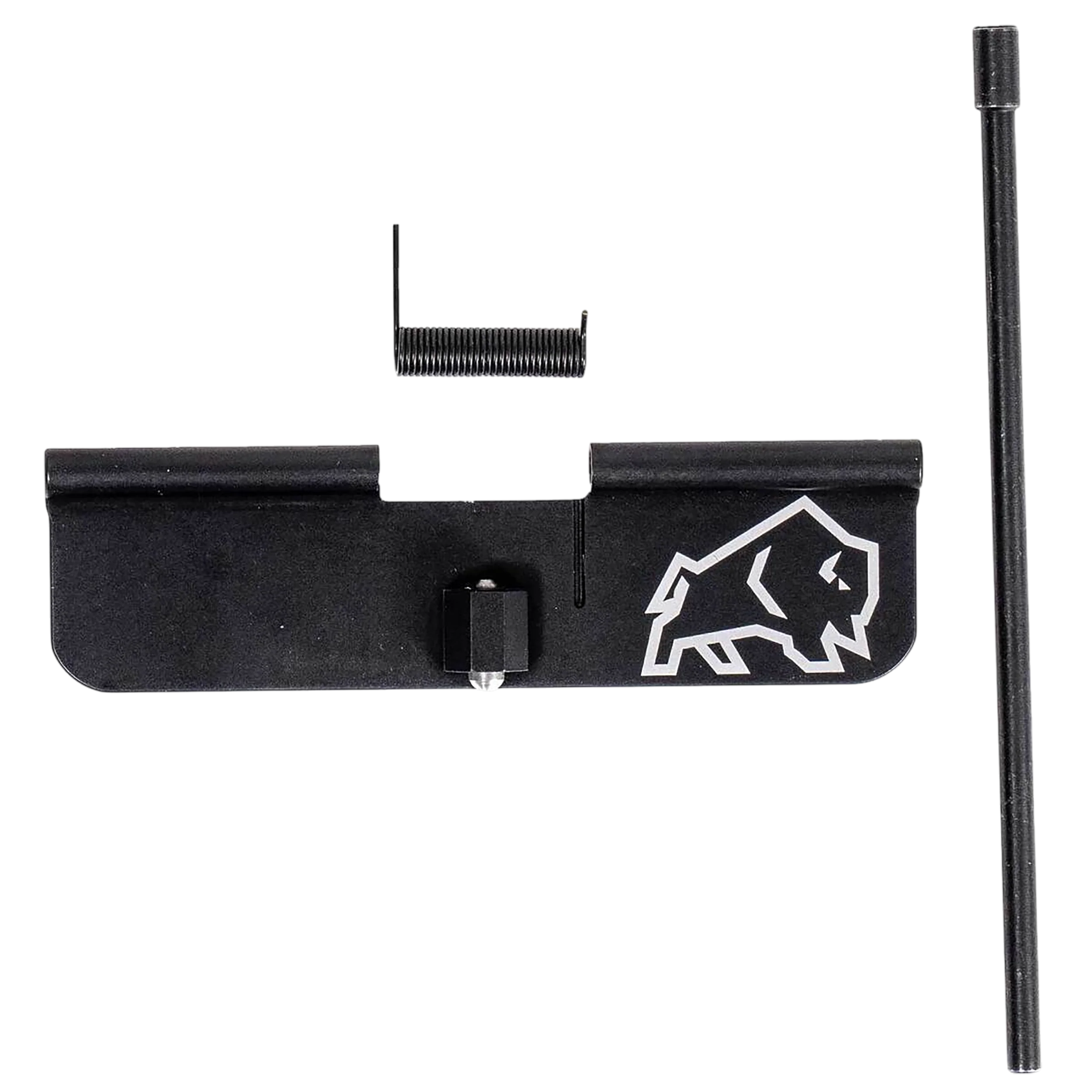 Tapco AR-15 Ejection Port Door Cover Kit, 6061 Aluminum w/ Knurled Rod & Spring TAP22097