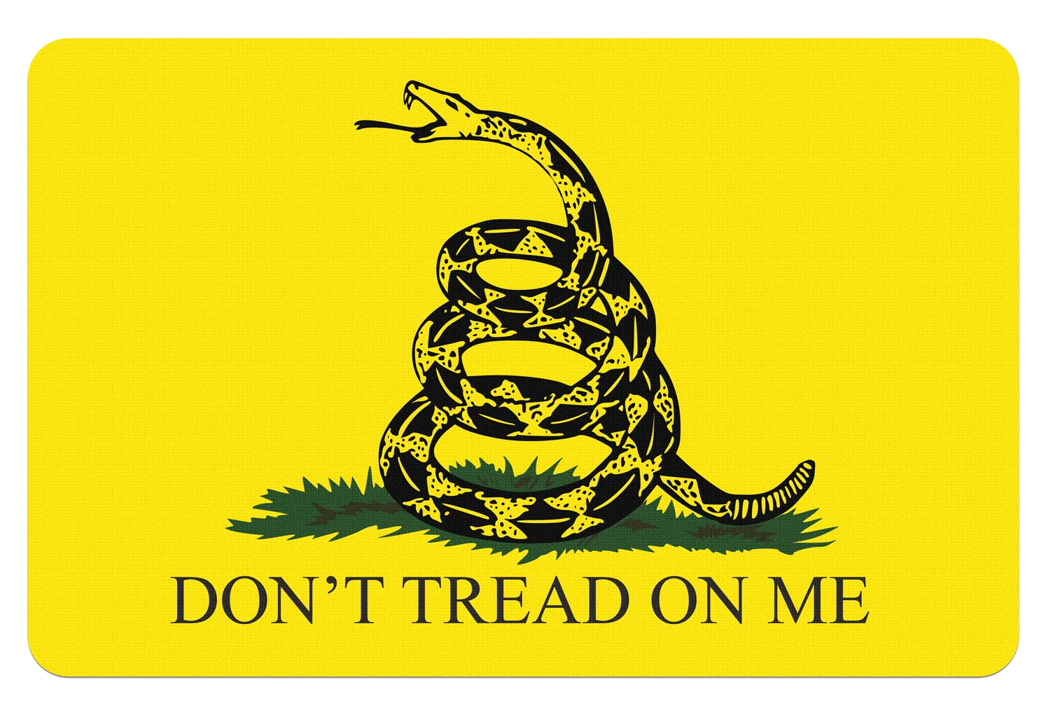 TekMat Handgun Cleaning Mat – Gadsden Flag, Rubber 11 x 17 in, Oil and Water Resistant TEKR17GADSDEN