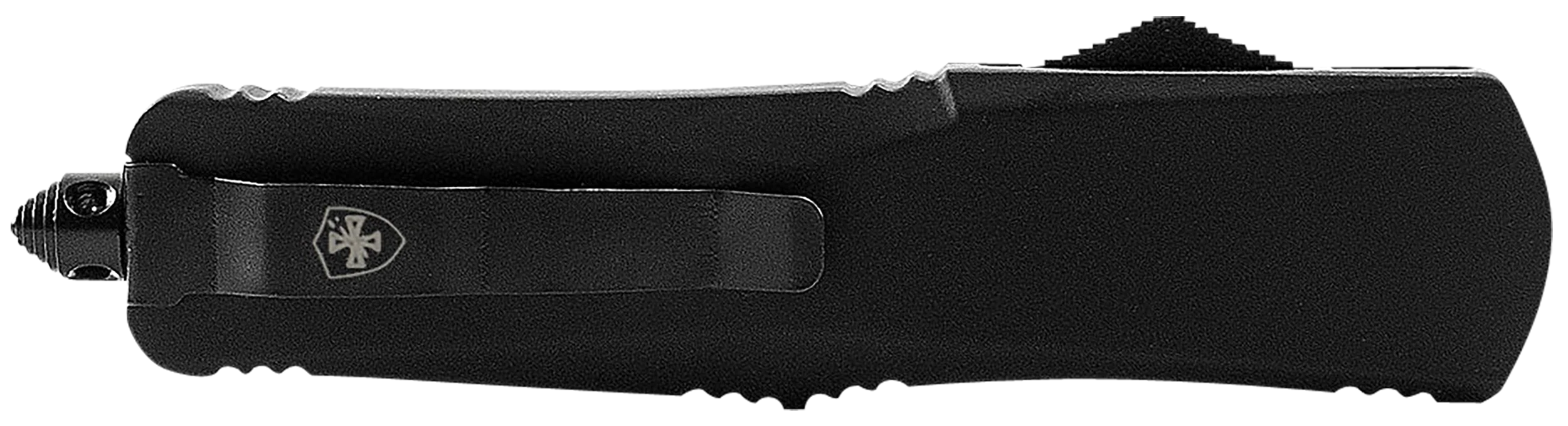 Templar Knife Gen II Large Out-the-Front Tanto Knife, 3.50in 440C Steel, Black Oxide Stonewash LBR231