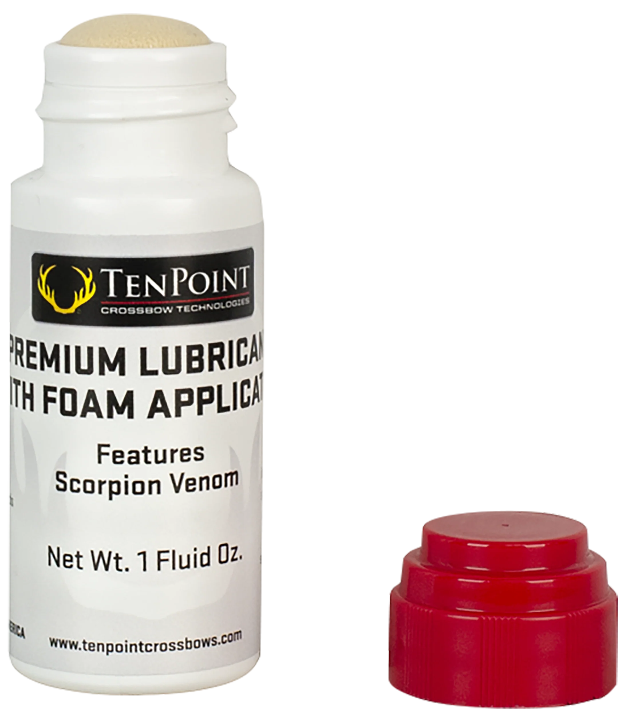 TenPoint Crossbow Technologies Premium Lubricant with Foam Applicator, 1 fl oz Squeeze Bottle, HCA112
