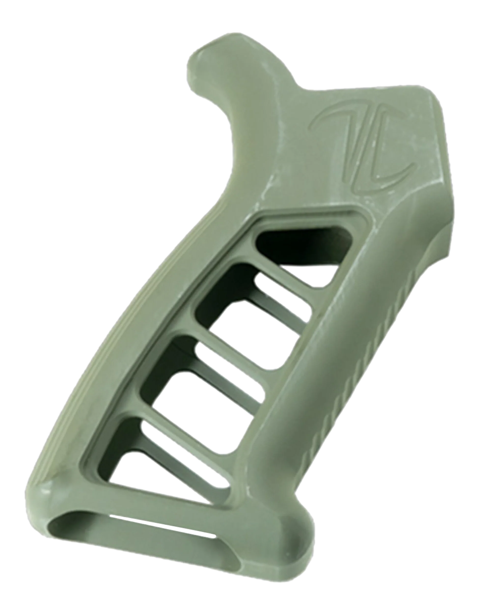 TIMBER CREEK OUTDOOR INC Enforcer AR Pistol Grip, CNC-Machined Billet Aluminum, OD Green - EARPGOD