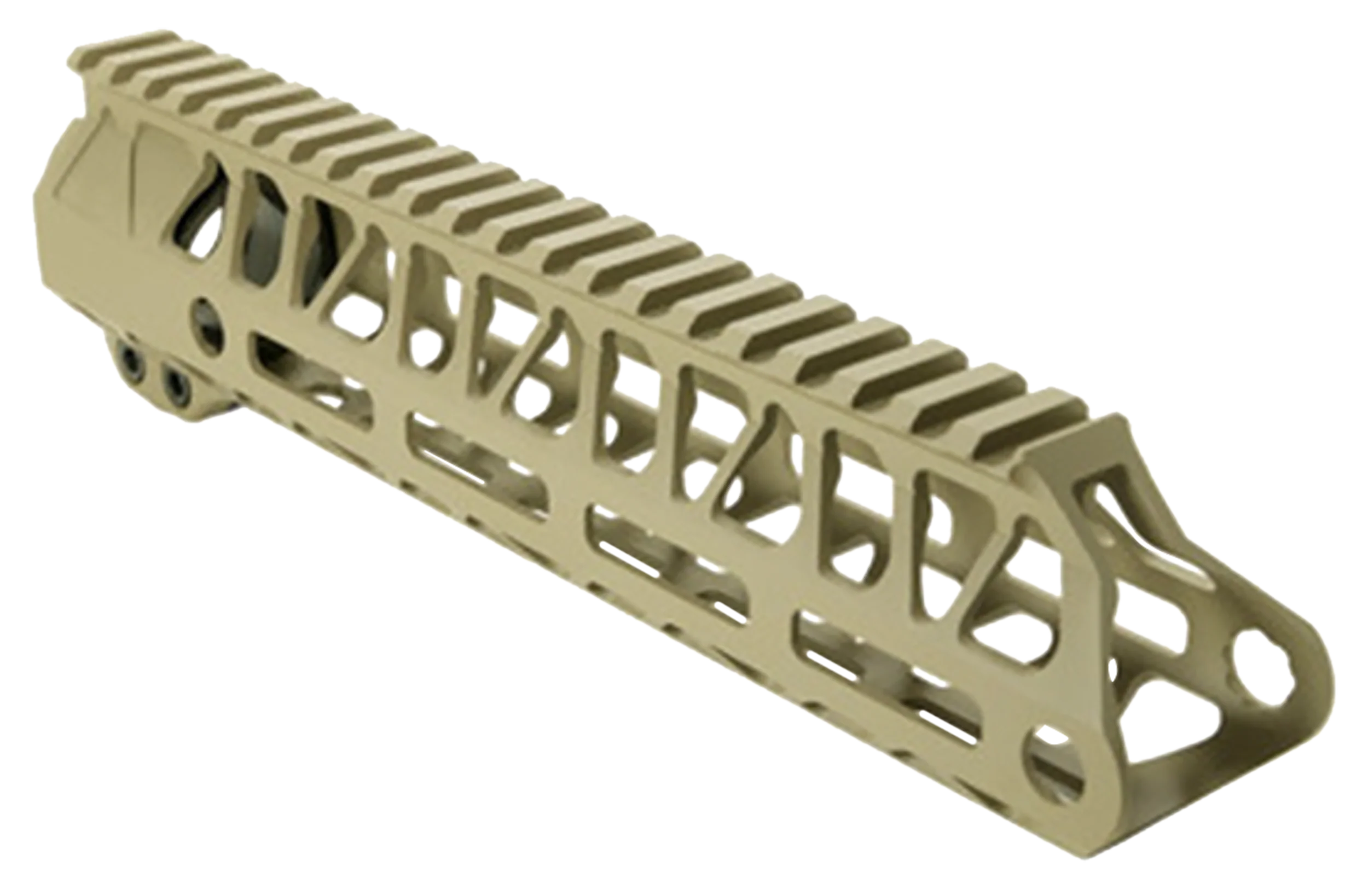 Timber Creek Outdoors Enforcer 9in M-LOK Free-Float AR-15 Handguard, FDE, ME9HGFDE