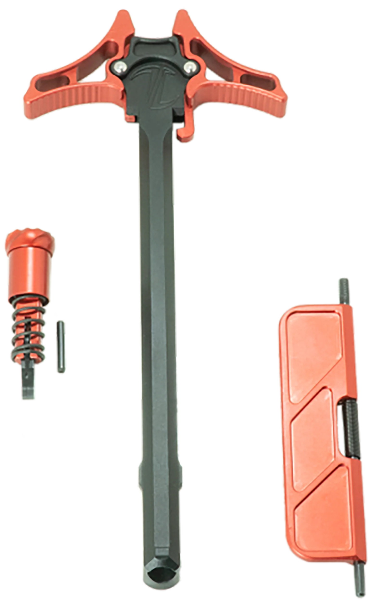 Timber Creek Outdoors Enforcer AR-15 Upper Parts Kit, Red Anodized Billet Aluminum, EUPKR