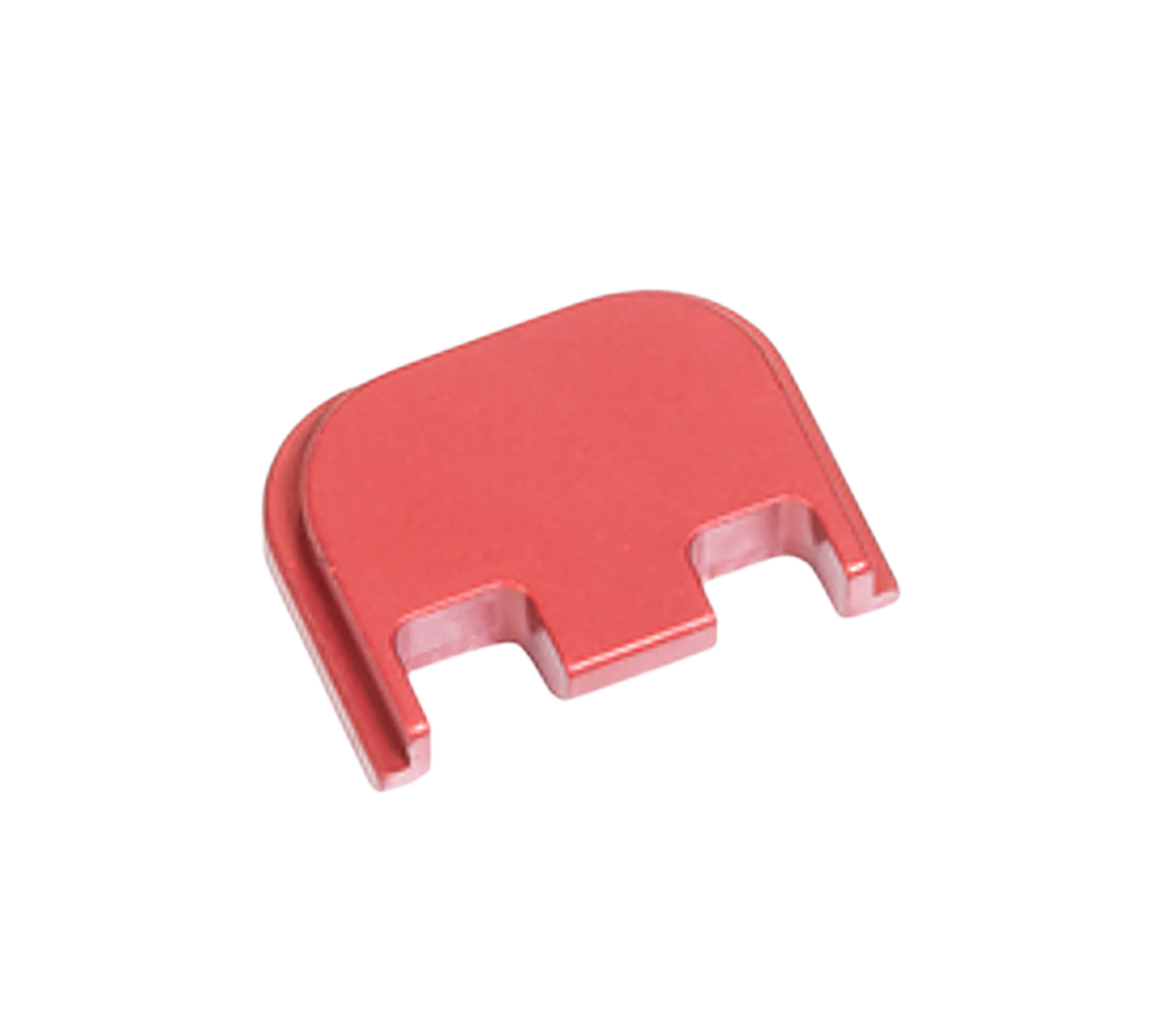 Timber Creek Outdoors Glock 17/19 Slide Cover Plate, Red Anodized Aluminum GLSCPR