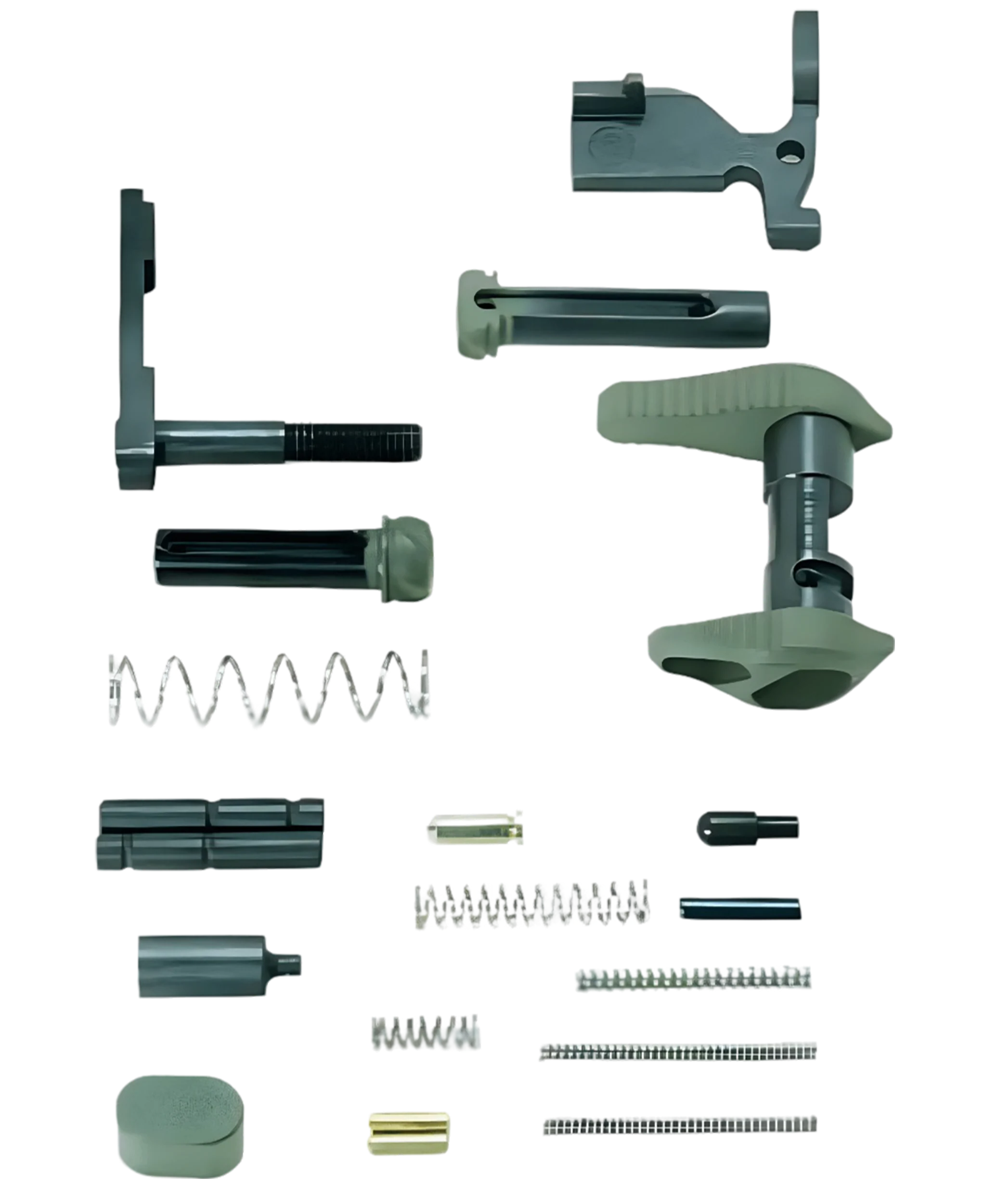Timber Creek Outdoors Greyman AR-Platform Lower Parts Kit, Forest Finish, GLPKF