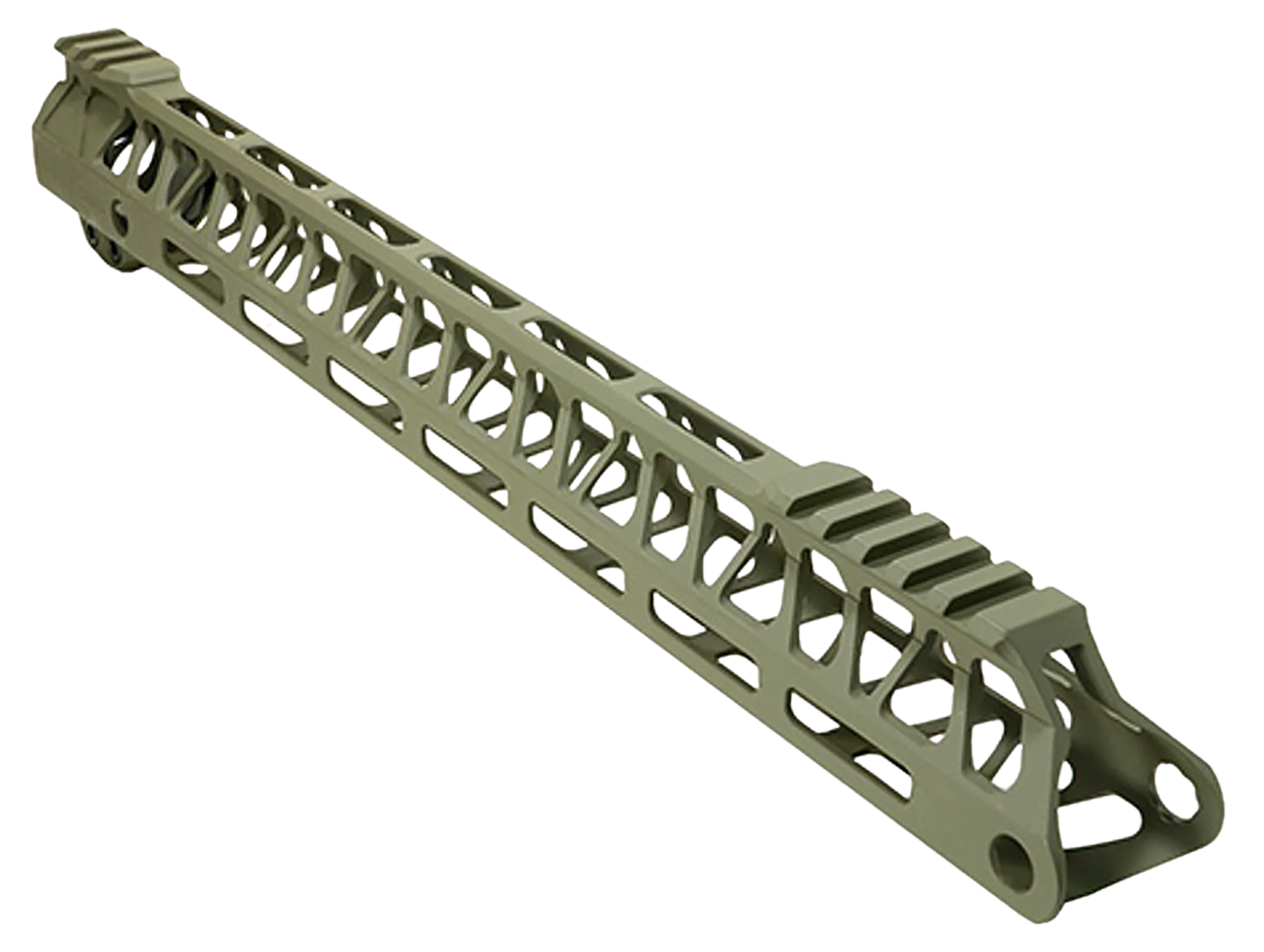 Timber Creek Outdoors Ultralight Enforcer 15in AR-15 Aluminum Handguard OD Green ULE15HGOD