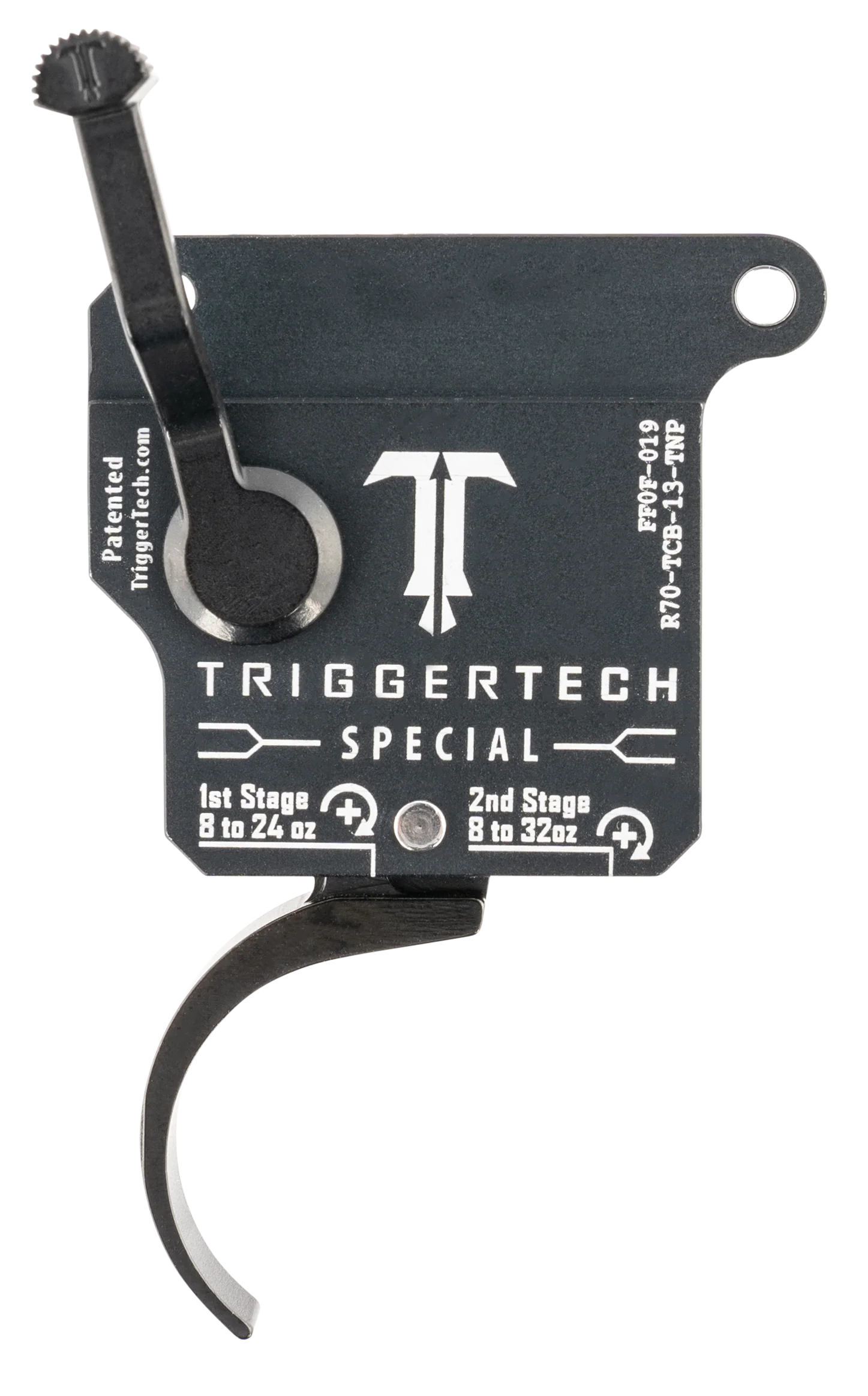TriggerTech Special Two-Stage Pro Curved Trigger for Remington 700 Right Hand, 1-3.5 lb Pull R70TCB13TNP