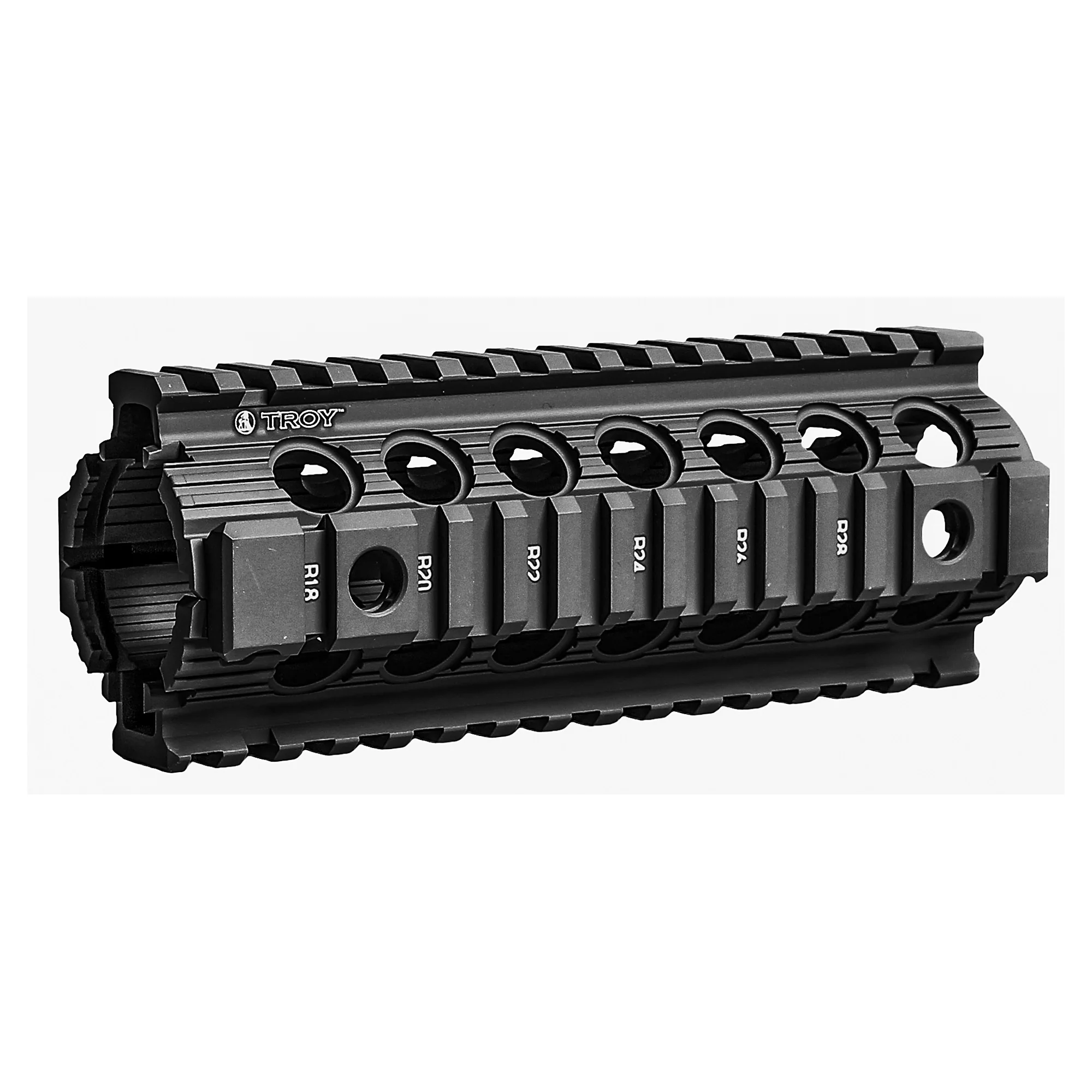 Troy Industries 7in Modular Rail Forend Drop-In Carbine Quad Rail, Black SRAI-MRF-D7BT-00 - Image 2