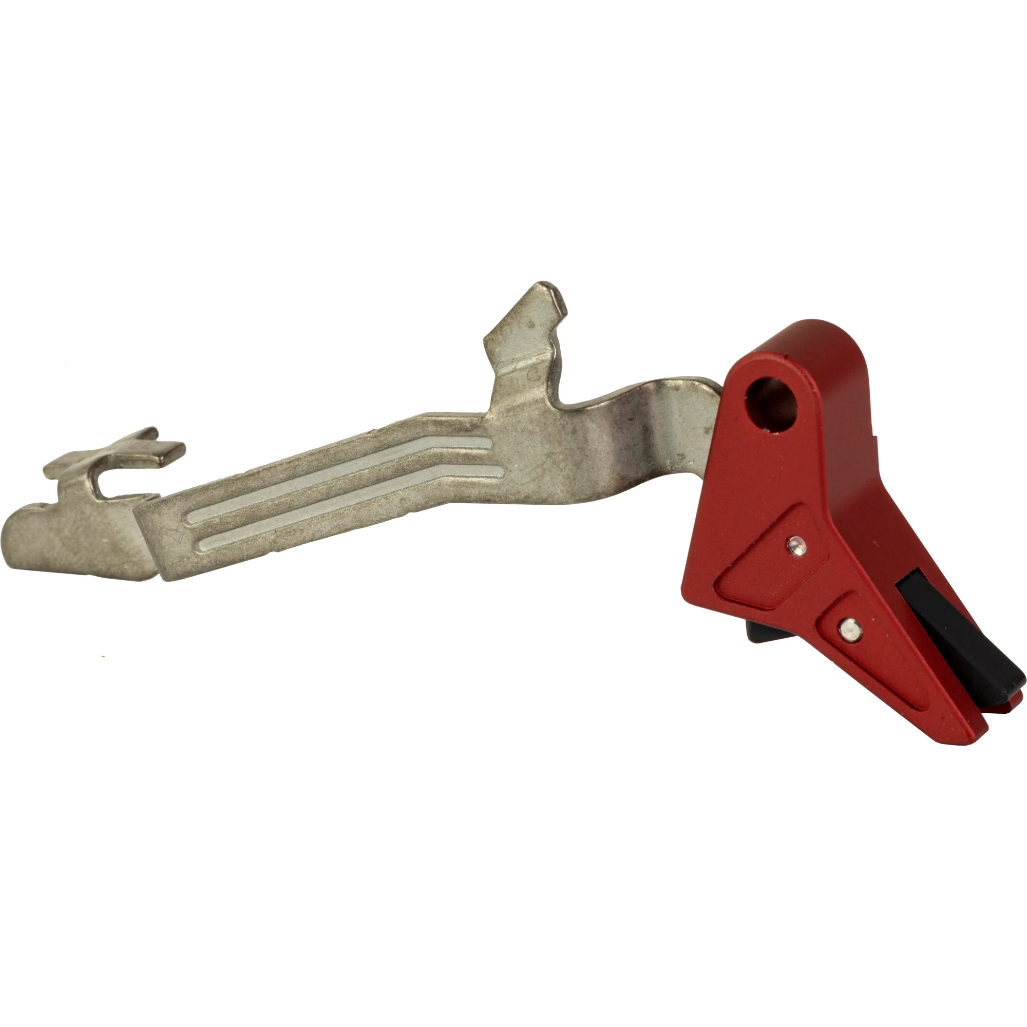 True Precision Axiom Flat-Face Trigger with Trigger Bar for Glock 43/43X/48 Black/Red TP-G43T-RBL - Image 2