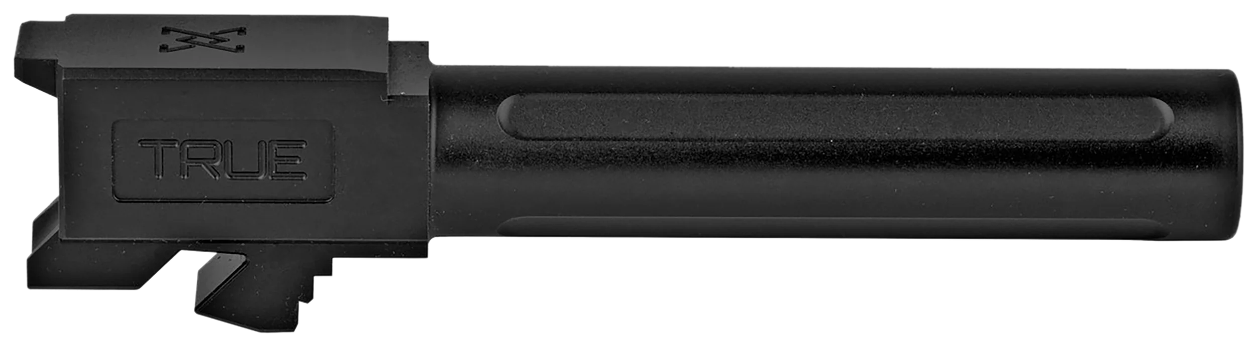 True Precision Drop-In Fluted Glock 19/19X/45 9mm 4in Black Nitride Barrel TPG19BXBL