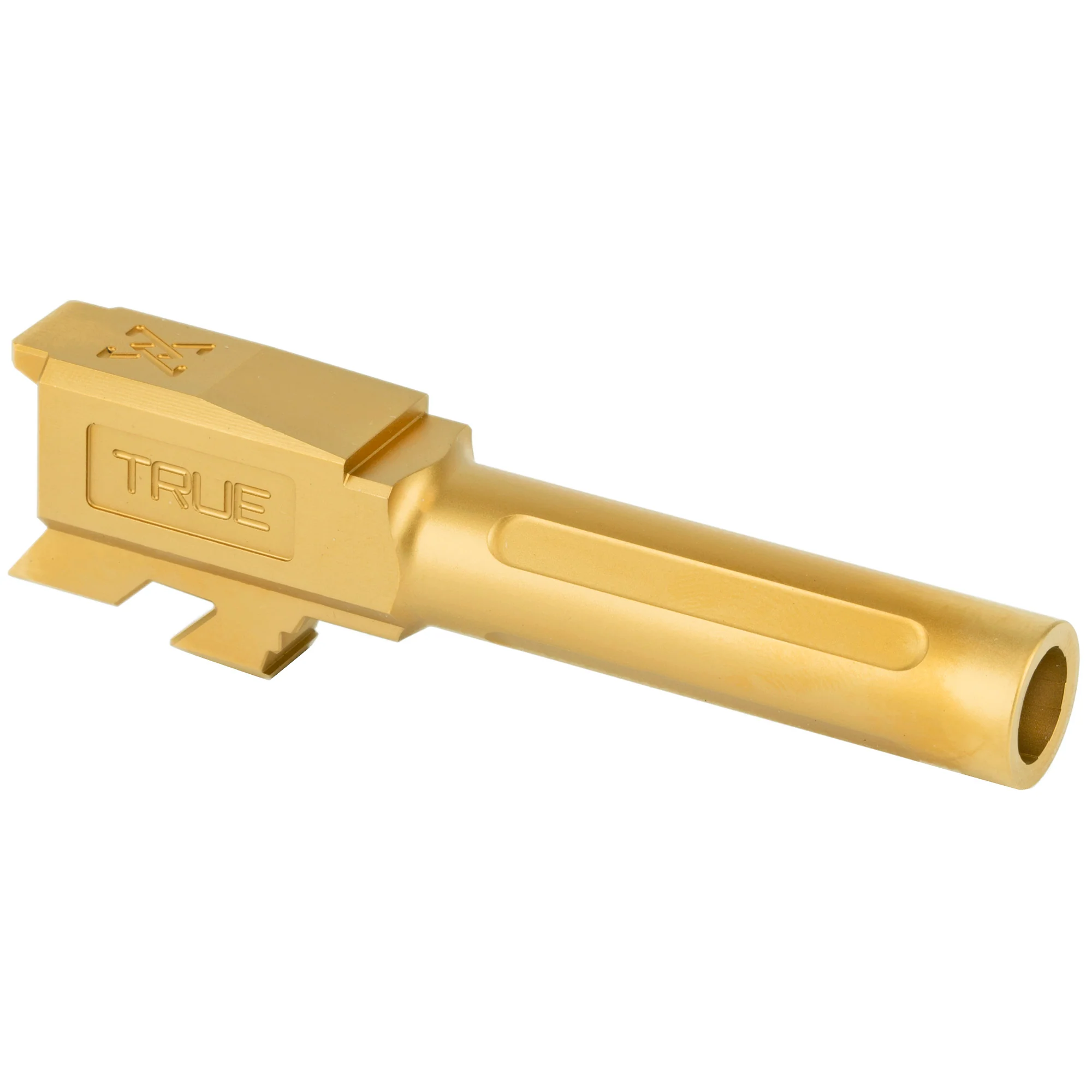 True Precision Match Grade Drop-In Barrel for Glock 43 Titanium Nitride Gold TP-G43B-XG - Image 2