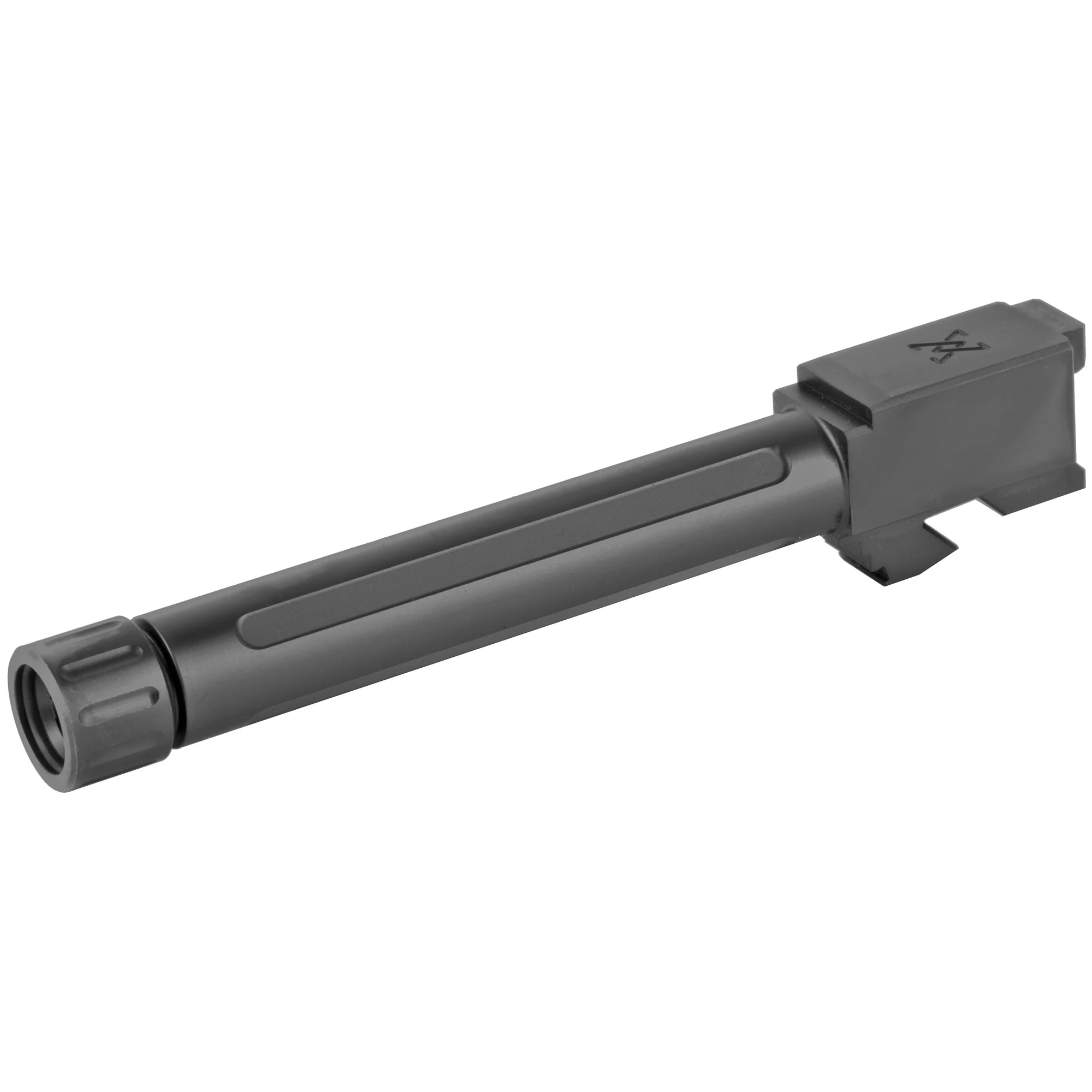 True Precision Threaded Barrel for Glock 17 Gen 1-4 9mm Black DLC 1/2x28 TP-G17B-XTBC
