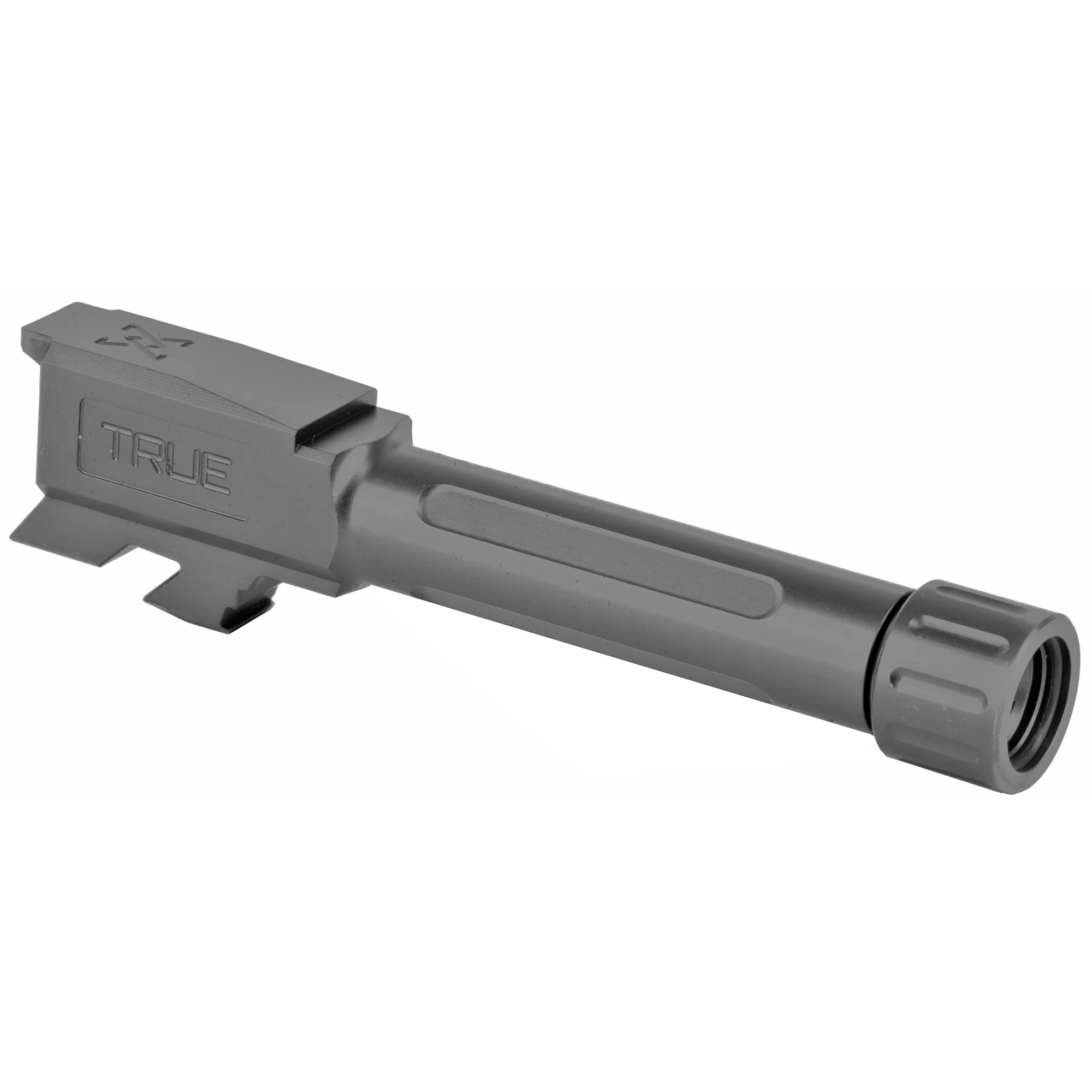 True Precision Threaded Match Barrel for Glock 43/43X 9mm Black Diamond-Like Carbon TP-G43B-XTBC - Image 2