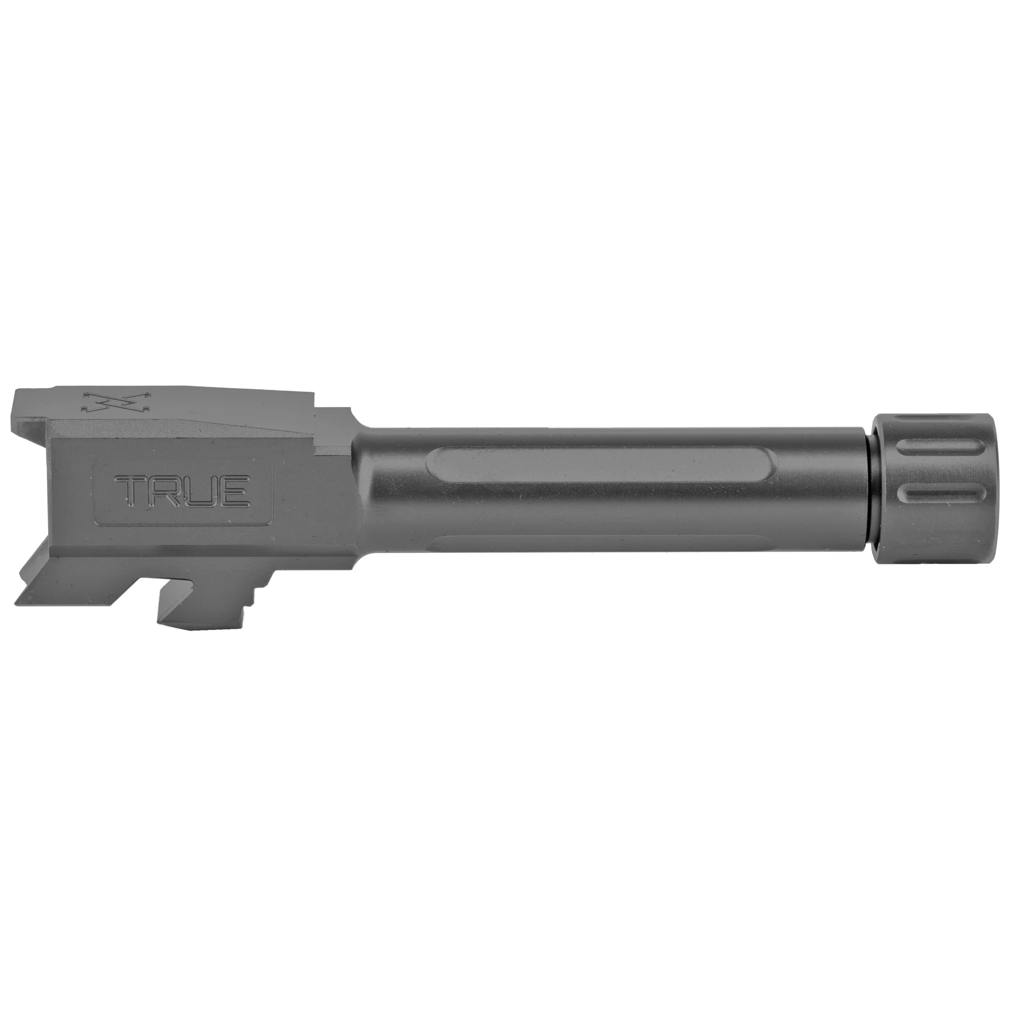 True Precision Threaded Match Barrel for Glock 43/43X 9mm Black Diamond-Like Carbon TP-G43B-XTBC - Image 3