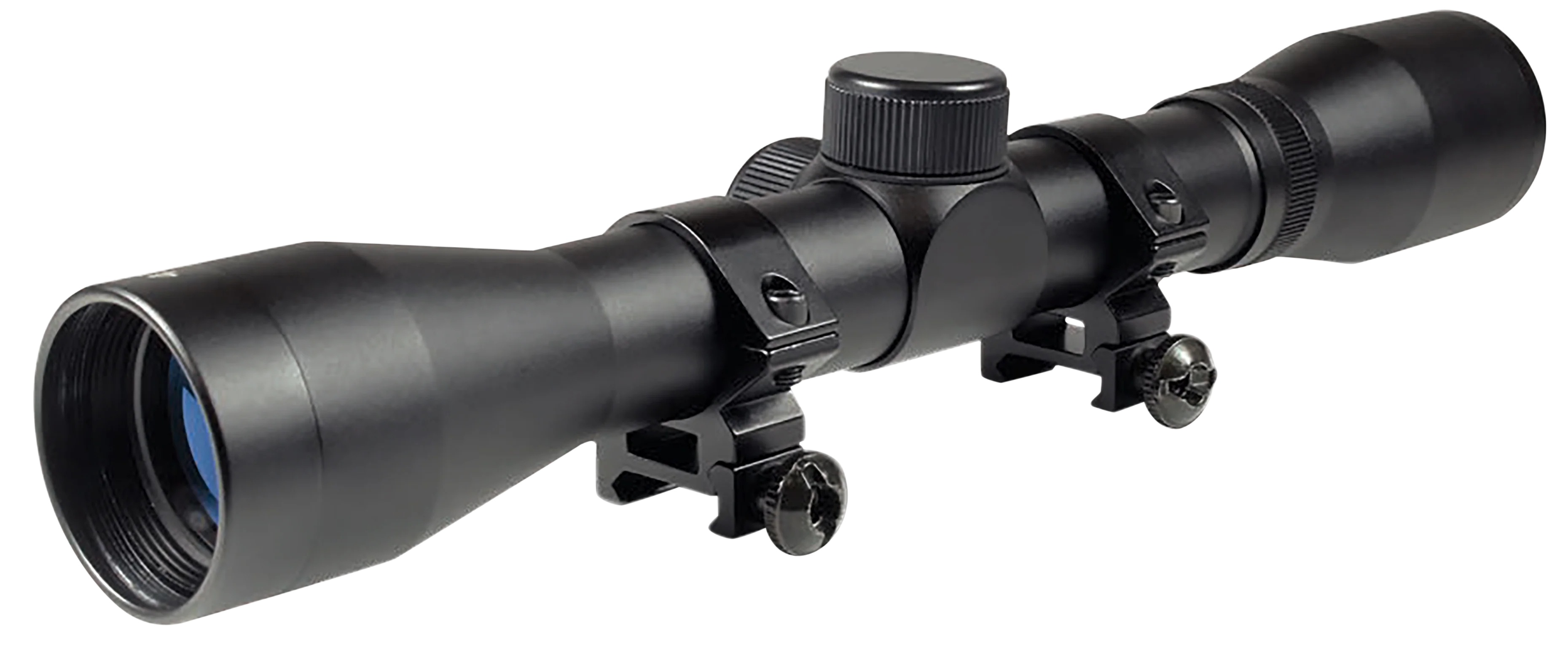 Truglo Buckline 4x32mm Rifle Scope, 1-inch Tube, Duplex Reticle, Matte Black TG85043XB
