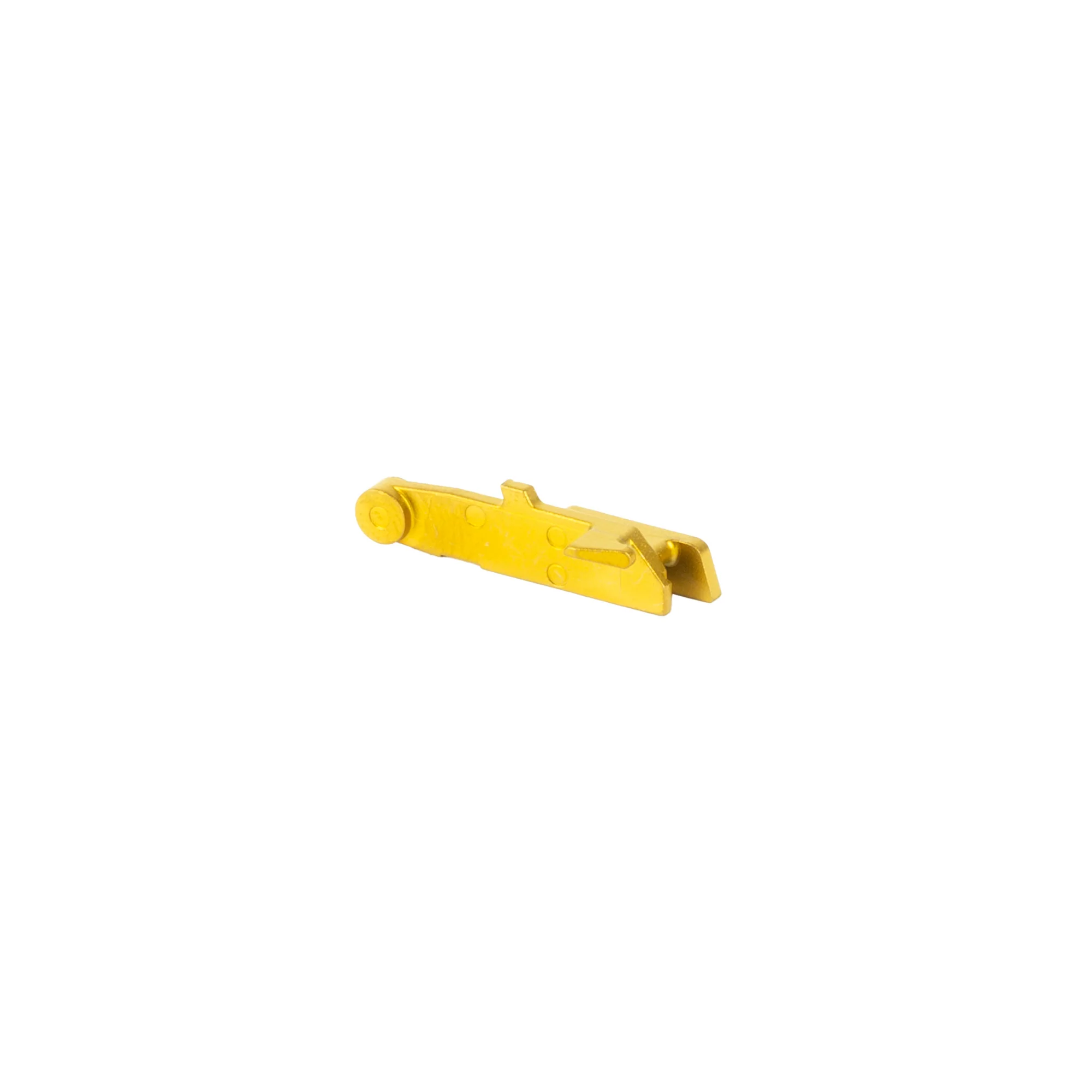 Tyrant CNC Sig Sauer P365 Extended Slide Catch Lever, Textured PVD Gold Finish TD-P365SCL-Gold - Image 2