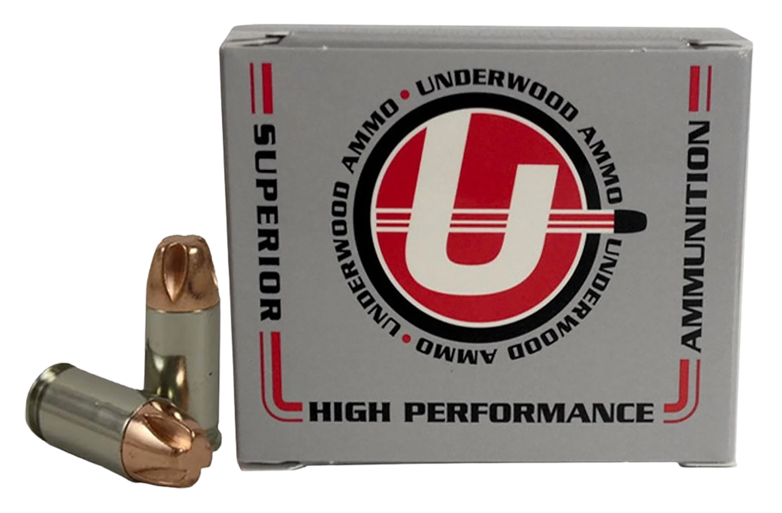 Underwood Ammo .380 ACP 90gr Xtreme Penetrator Lead-Free Nickel-Plated Brass Ammo 643