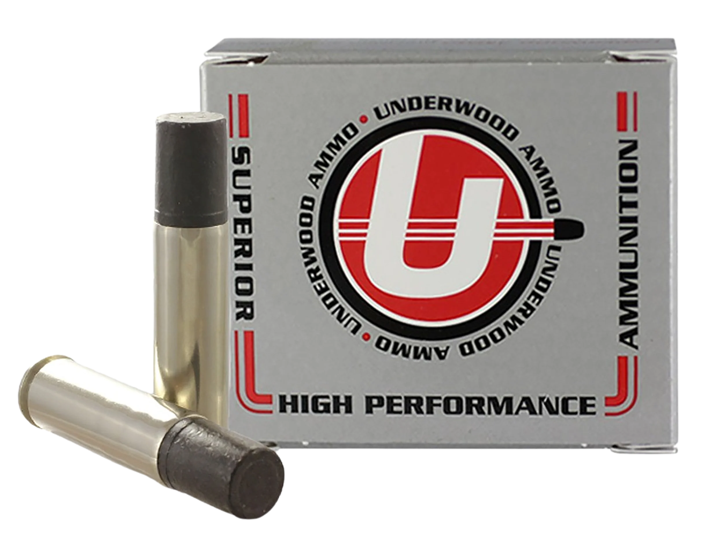 Underwood Ammo .500 S&W Magnum 700gr Wide Flat Nose Black Cherry Coated Hard Cast Ammo 741