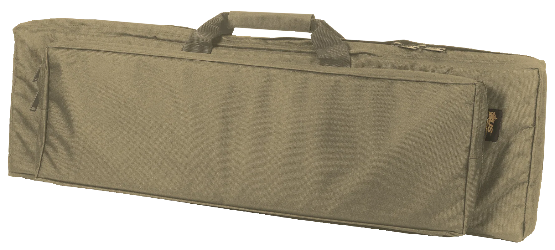 US PeaceKeeper Rapid Assault Tactical Rifle Case, 36 in Tan, Water-Resistant 600D Polyester, P40036