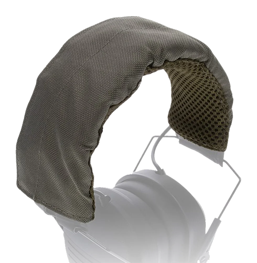 Walkers Game Ear Razor Headband Wrap, Universal 13.5-inch Black Nylon with Mesh Padding, GWPHDBND