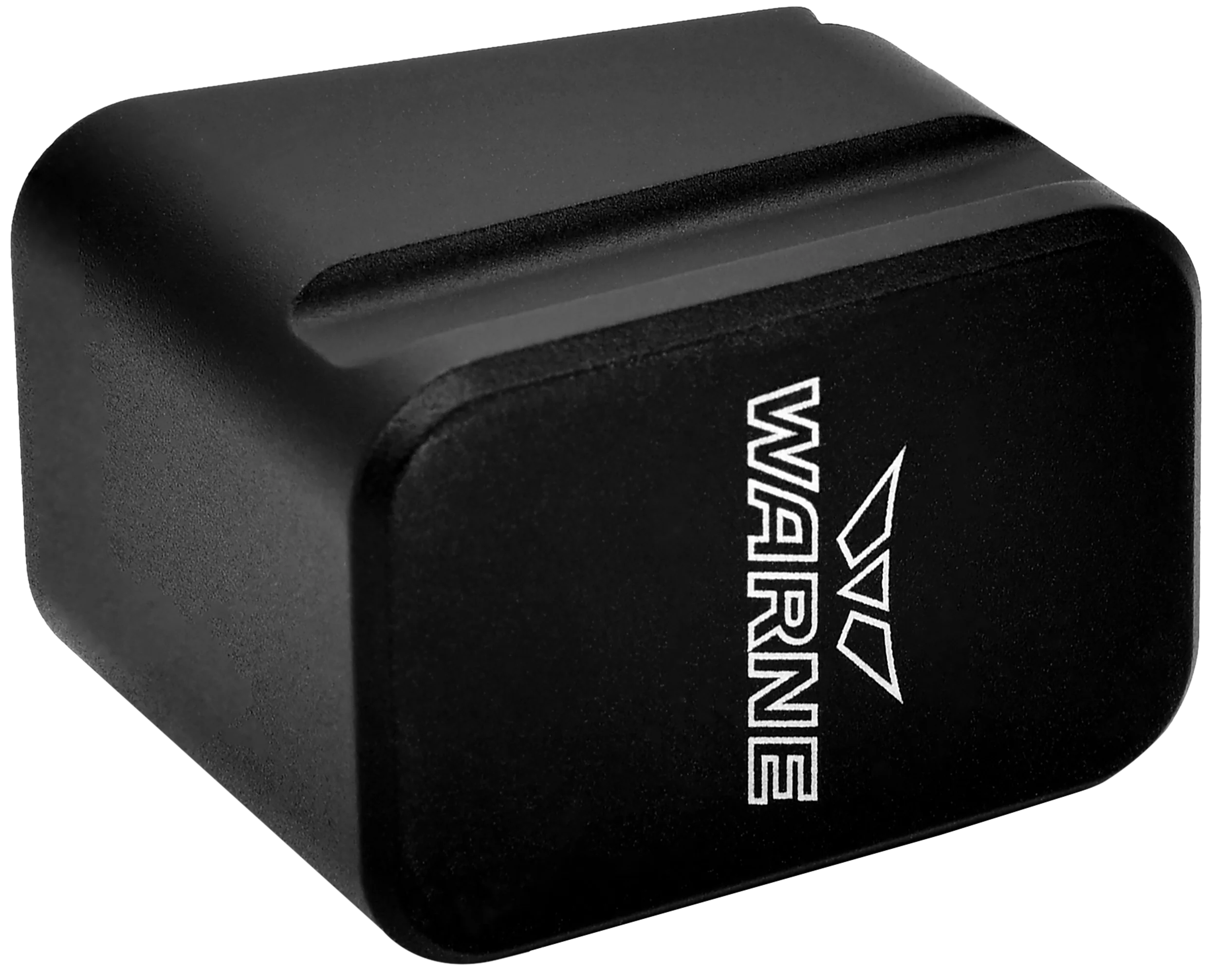 Warne Glock 19/23 Magazine Extension +5 9mm/+4 .40, 6061-T6 Hardcoat Anodized Black 3126