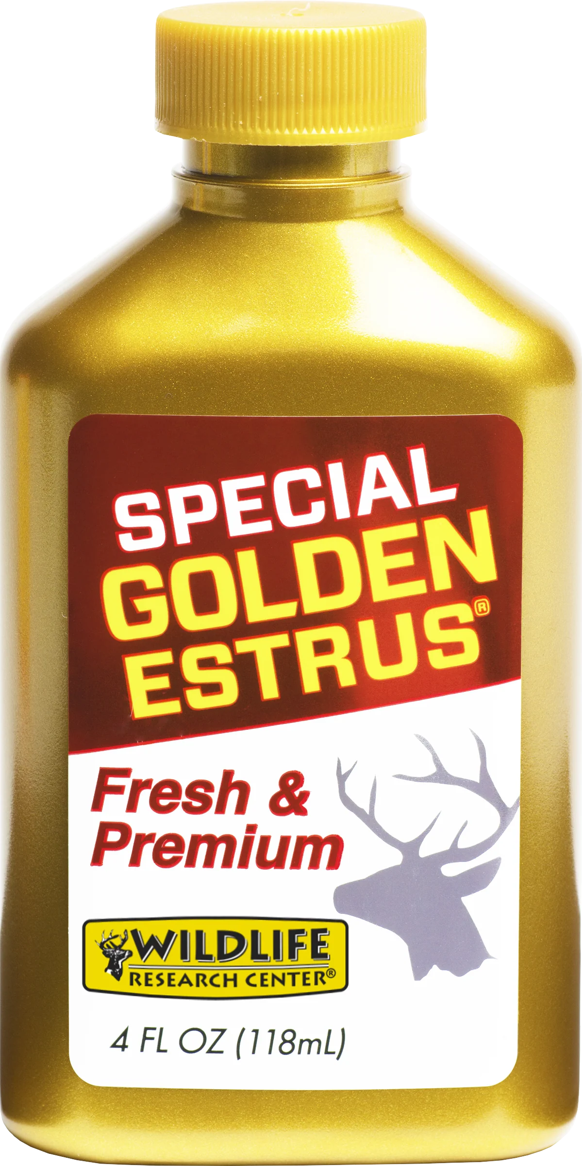 Wildlife Research Special Golden Estrus Deer Attractant, Fresh Doe Urine, 4 oz Bottle, 4054