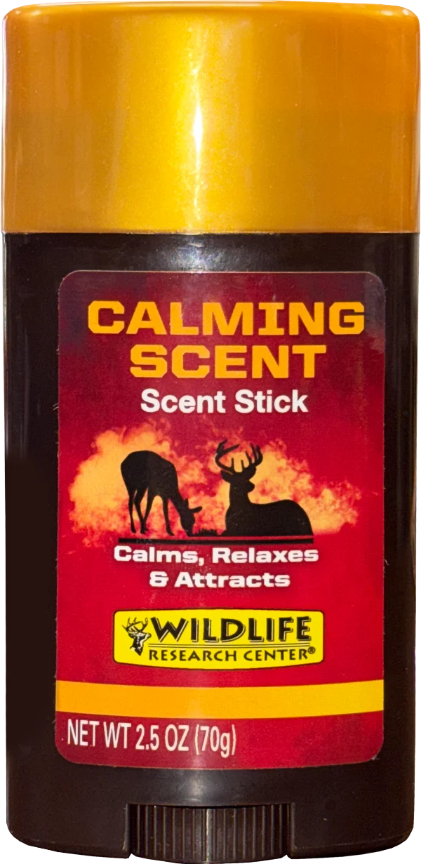 Wildlife Research Calming Scent Deer Attractant Wax Stick 2.5oz - Calms, Relaxes and Attracts 4157