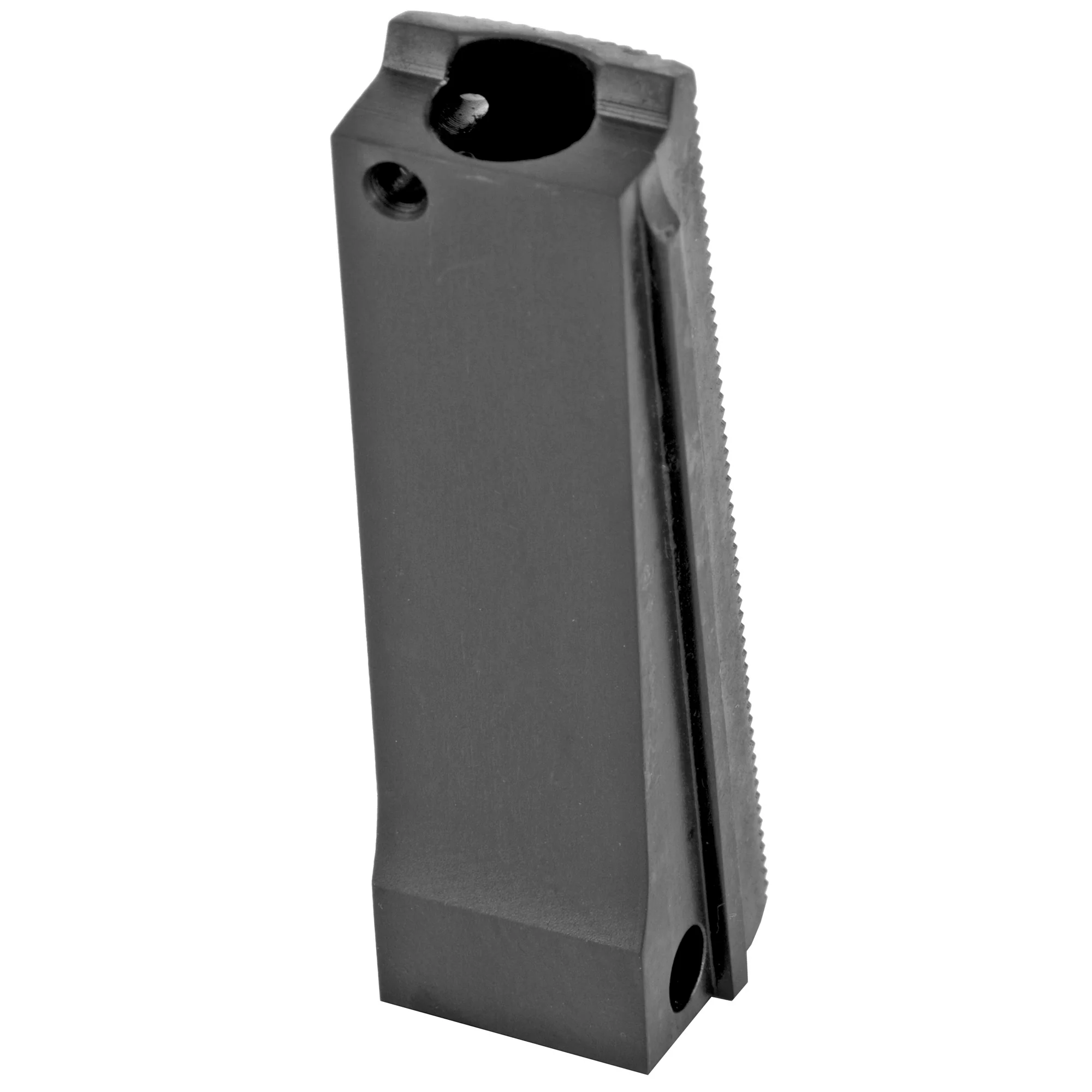 Wilson Combat 1911 Full-Size Flat Checkered Steel Mainspring Housing, Blued Finish 92BF - Image 2