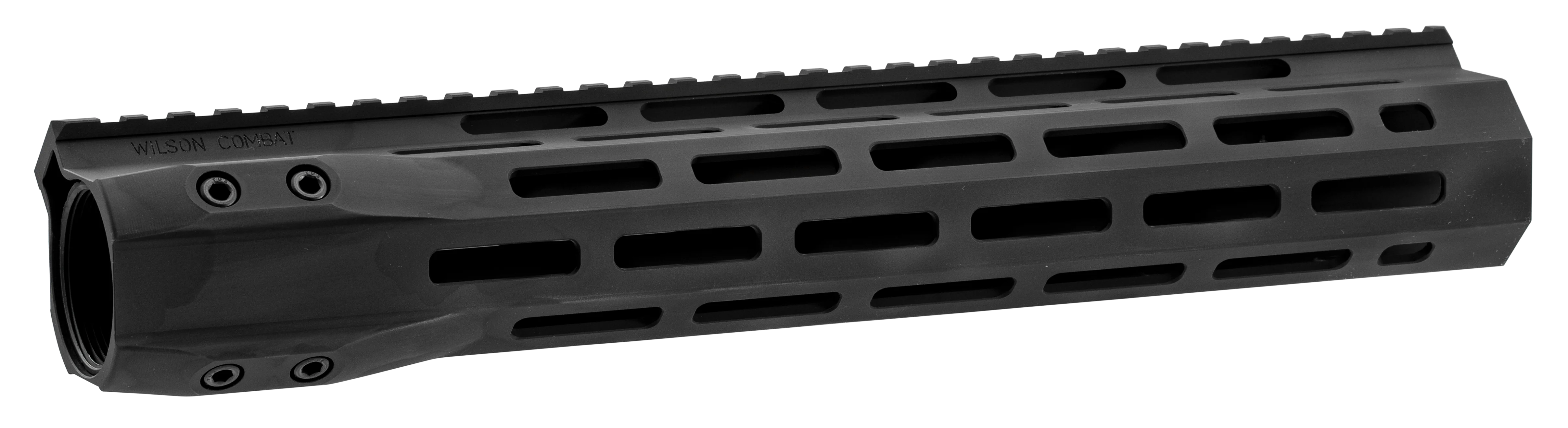 Wilson Combat AR-10 M-LOK Free-Float Handguard, 12.6in 6005A-T5 Aluminum Black Anodized TRMLOKAR2012