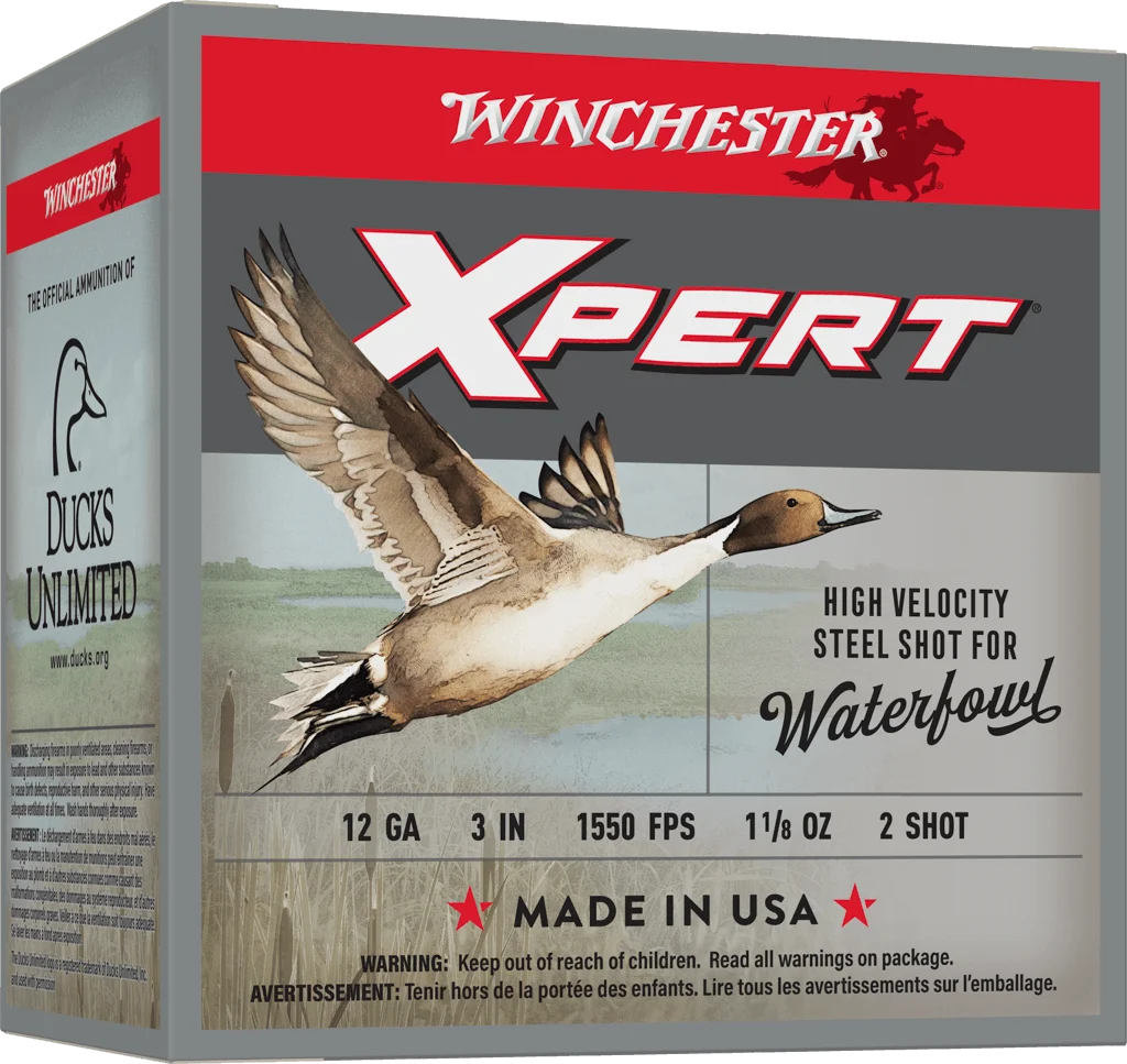 Winchester Ammo Super-X Xpert High Velocity 12 Gauge 3in Steel Shot #2 1 1/8oz 25rd WEX1232