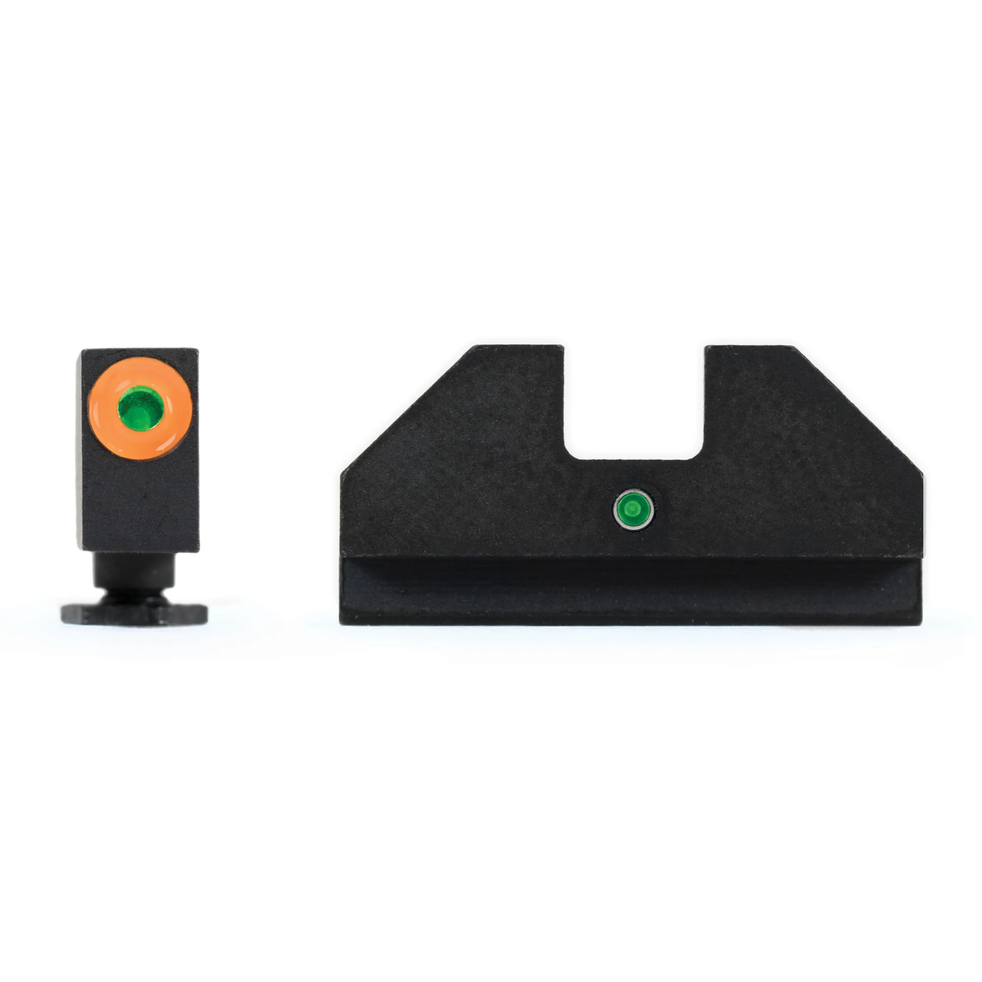 XS Sights F8 Night Sight Set for Glock, Tritium Front & Rear, Orange Front Ring GL-F006P-5 - Image 2