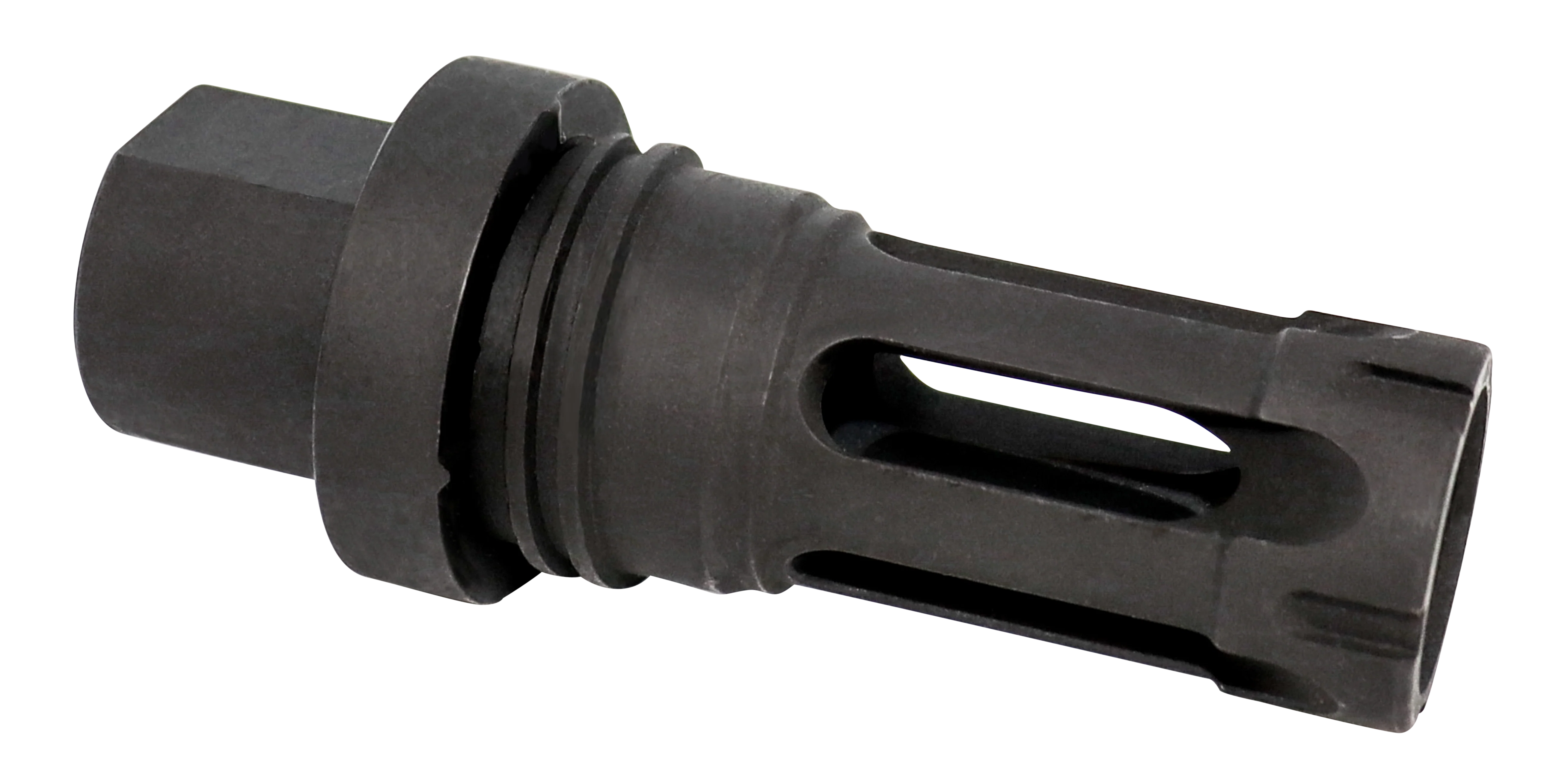Yankee Hill Phantom Quick Detach Flash Hider, .30 Cal M14x1 LH Thread for AK Platform 4302AKA