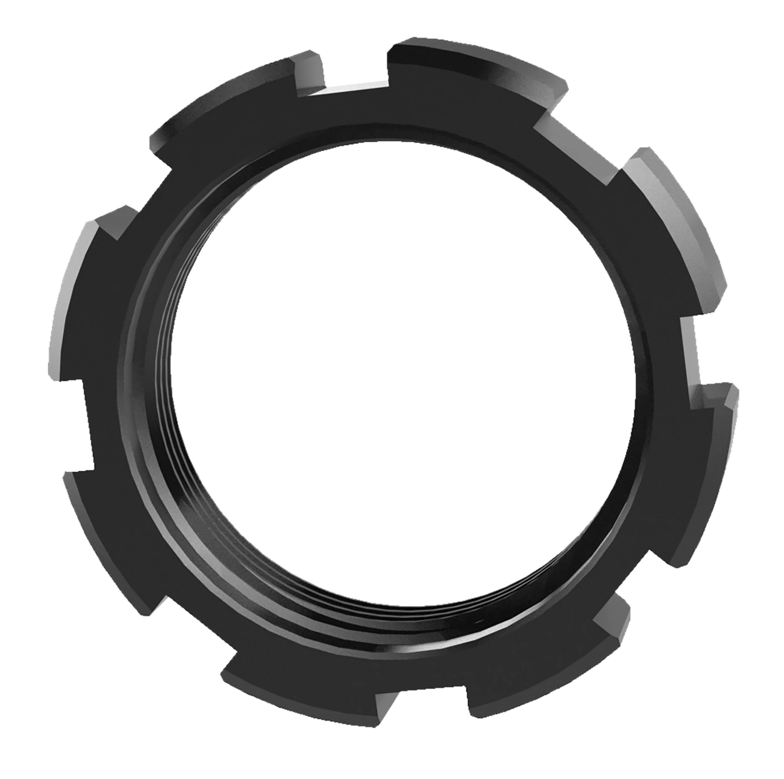Yankee Hill Victra-12 Jam Nut for Modular Shotgun Suppressor Mount, Melonite 1250