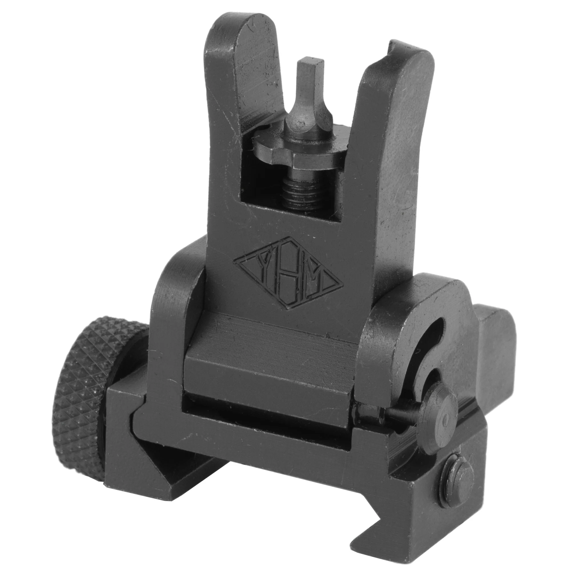 Yankee Hill Machine Co AR-15 Same Plane Flip Front Sight, Steel Picatinny, Matte Black YHM-9627 - Image 2